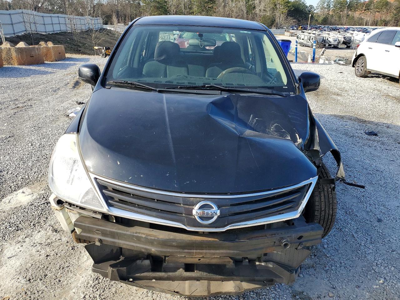 2011 Nissan Versa S Black vin: 3N1BC1AP5BL424218