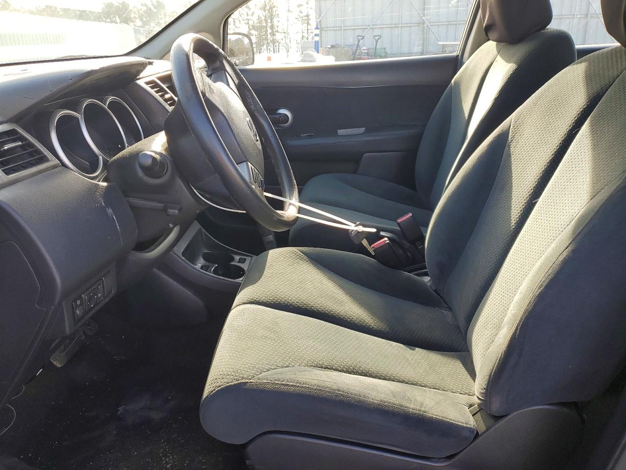 2011 Nissan Versa S Black vin: 3N1BC1AP5BL424218