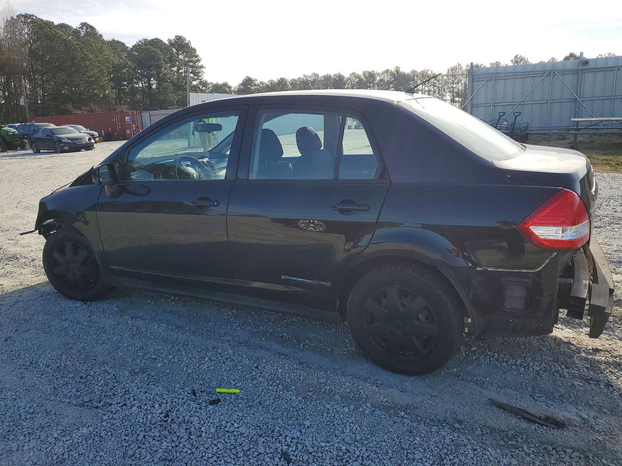 2011 Nissan Versa S Black vin: 3N1BC1AP5BL424218
