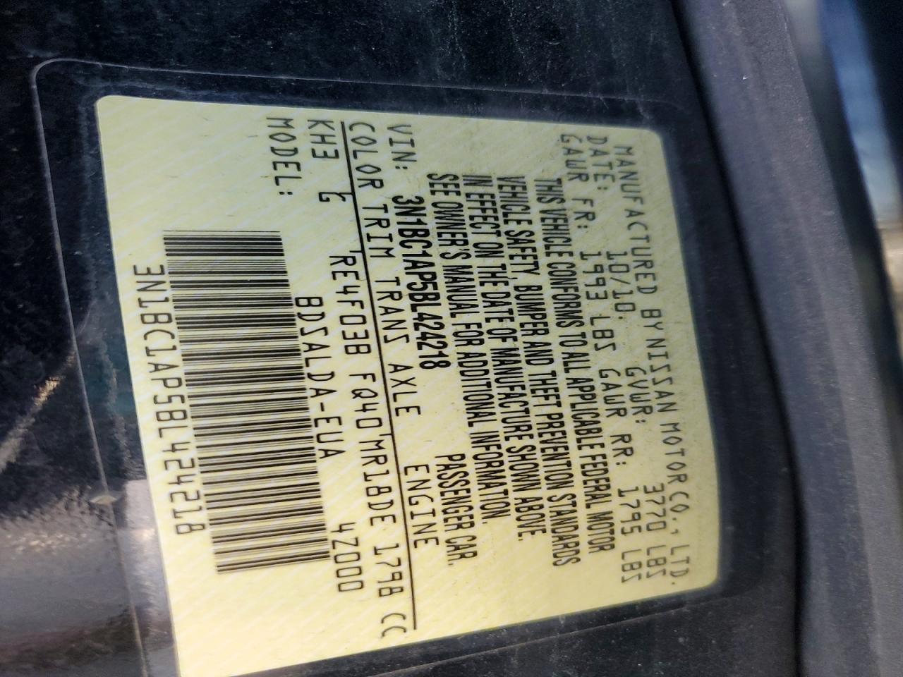 2011 Nissan Versa S Black vin: 3N1BC1AP5BL424218
