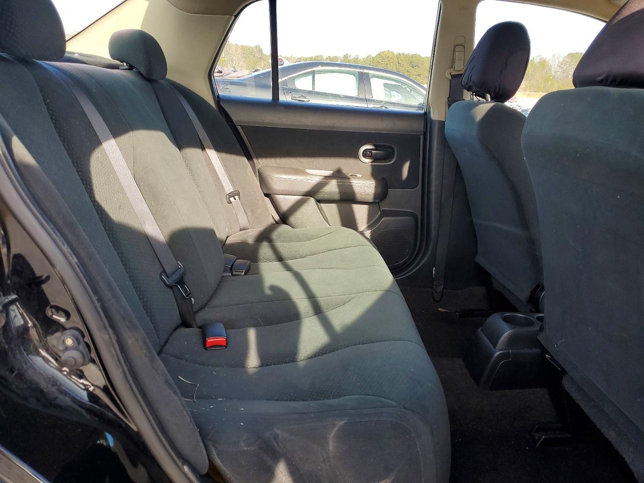 2011 Nissan Versa S Black vin: 3N1BC1AP5BL424218