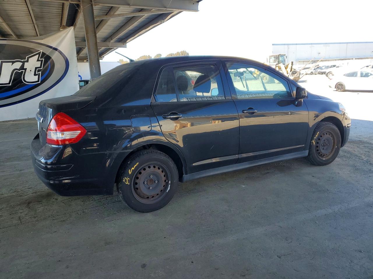2011 Nissan Versa 1.8 S Black vin: 3N1BC1AP5BL446851