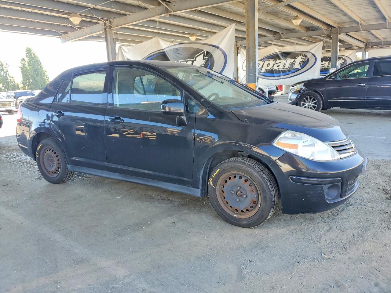 2011 Nissan Versa 1.8 S Black vin: 3N1BC1AP5BL446851