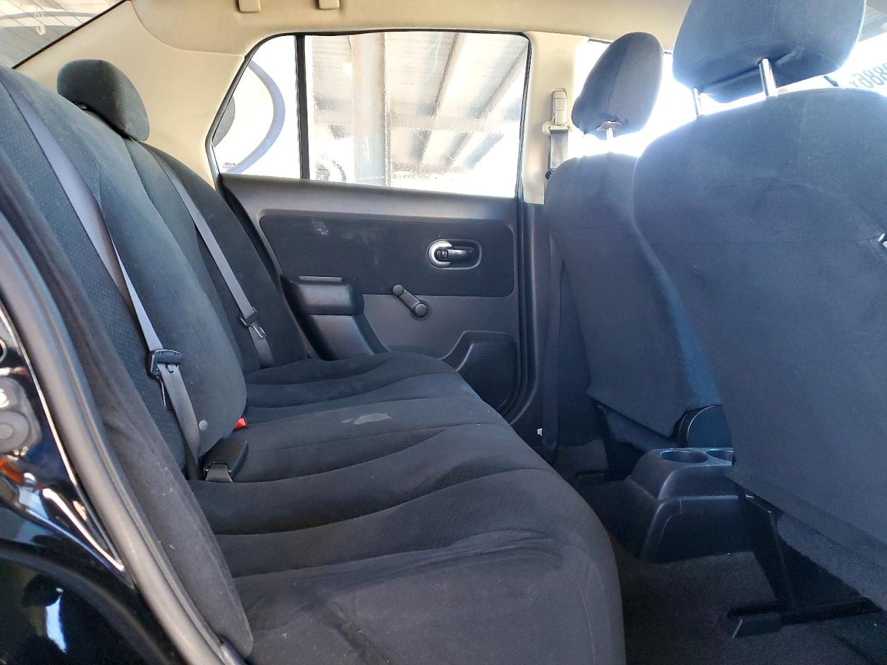 2011 Nissan Versa 1.8 S Black vin: 3N1BC1AP5BL446851