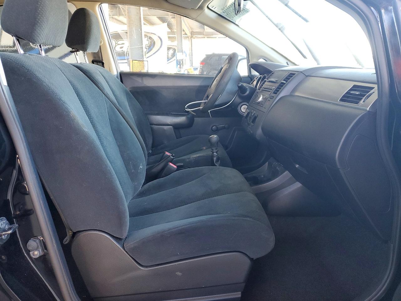 2011 Nissan Versa 1.8 S Black vin: 3N1BC1AP5BL446851