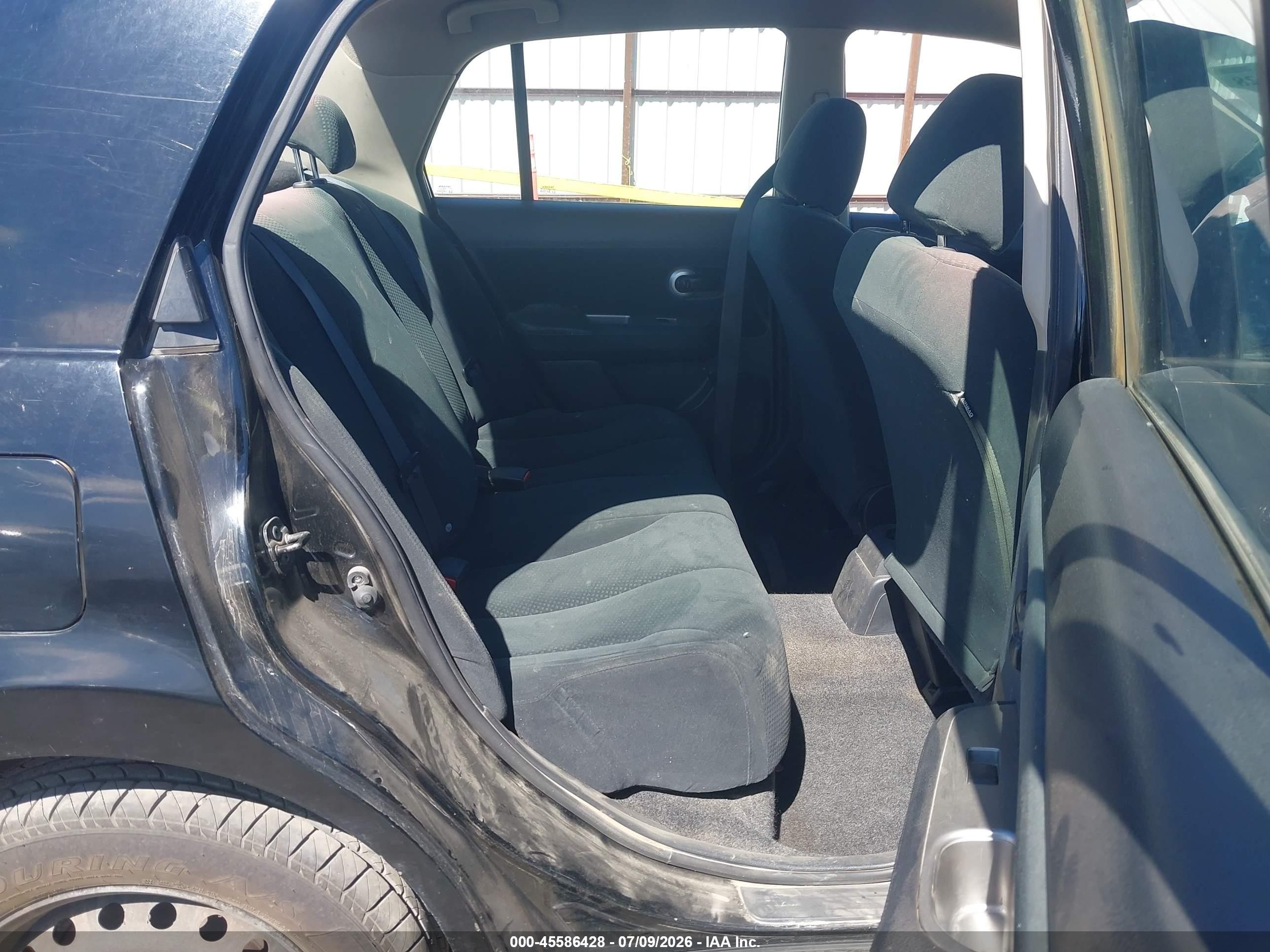 2011 Nissan Versa 1.8s Black vin: 3N1BC1AP5BL459146