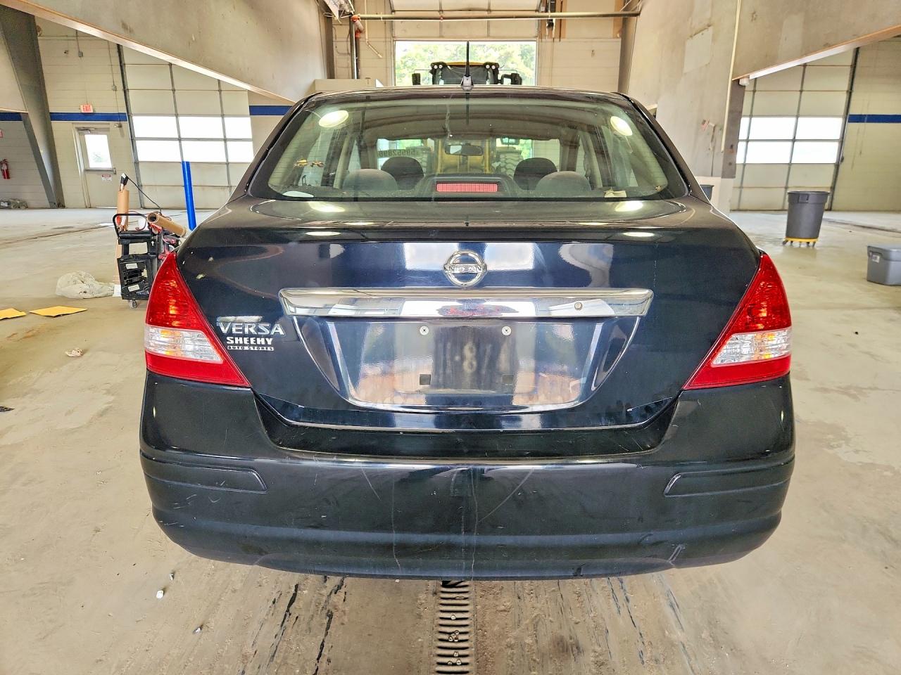 2011 Nissan Versa 1.8 S Black vin: 3N1BC1AP6BL408237