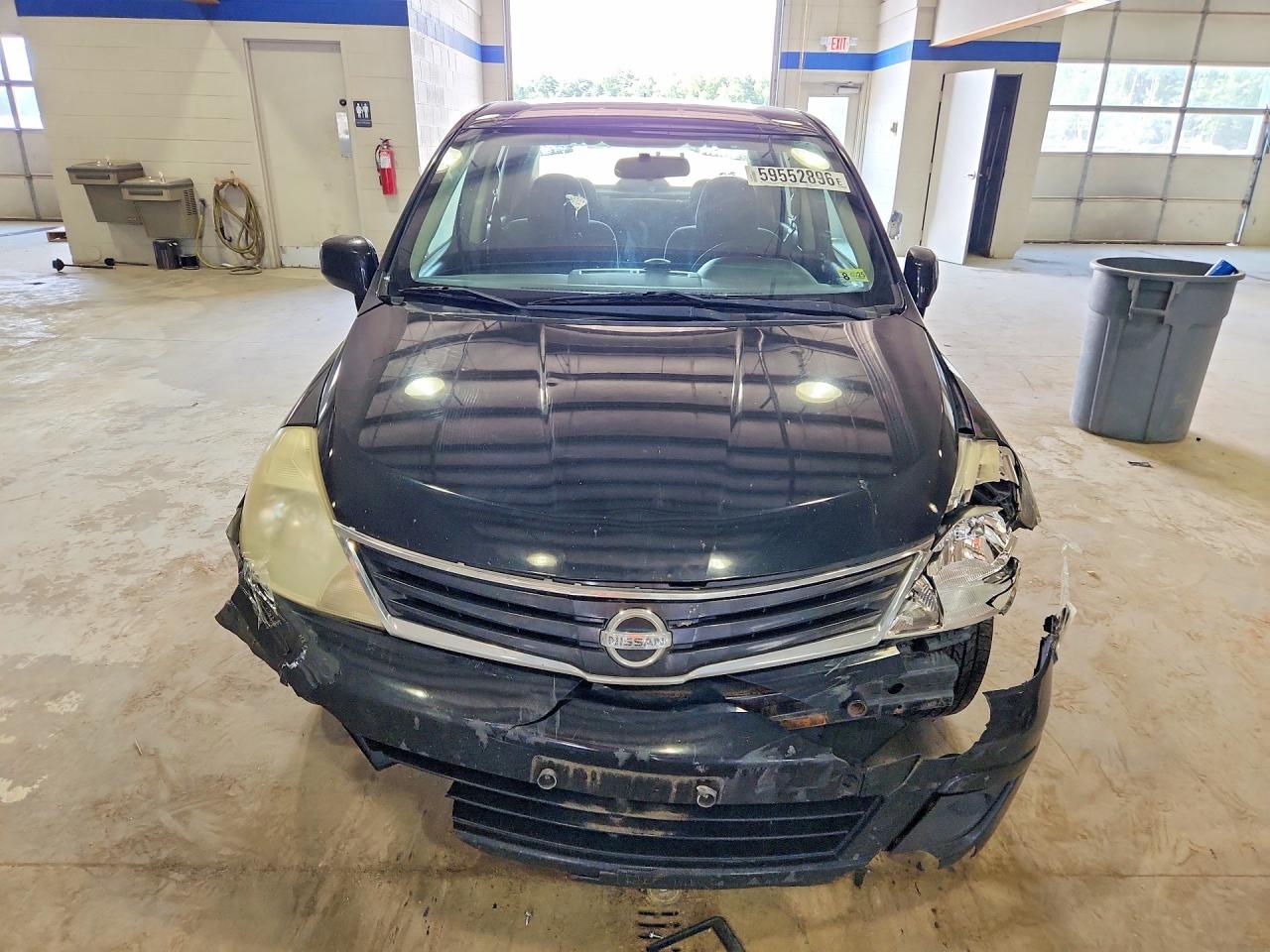 2011 Nissan Versa 1.8 S Black vin: 3N1BC1AP6BL408237
