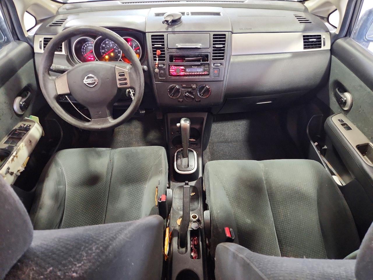 2011 Nissan Versa 1.8 S Black vin: 3N1BC1AP6BL408237