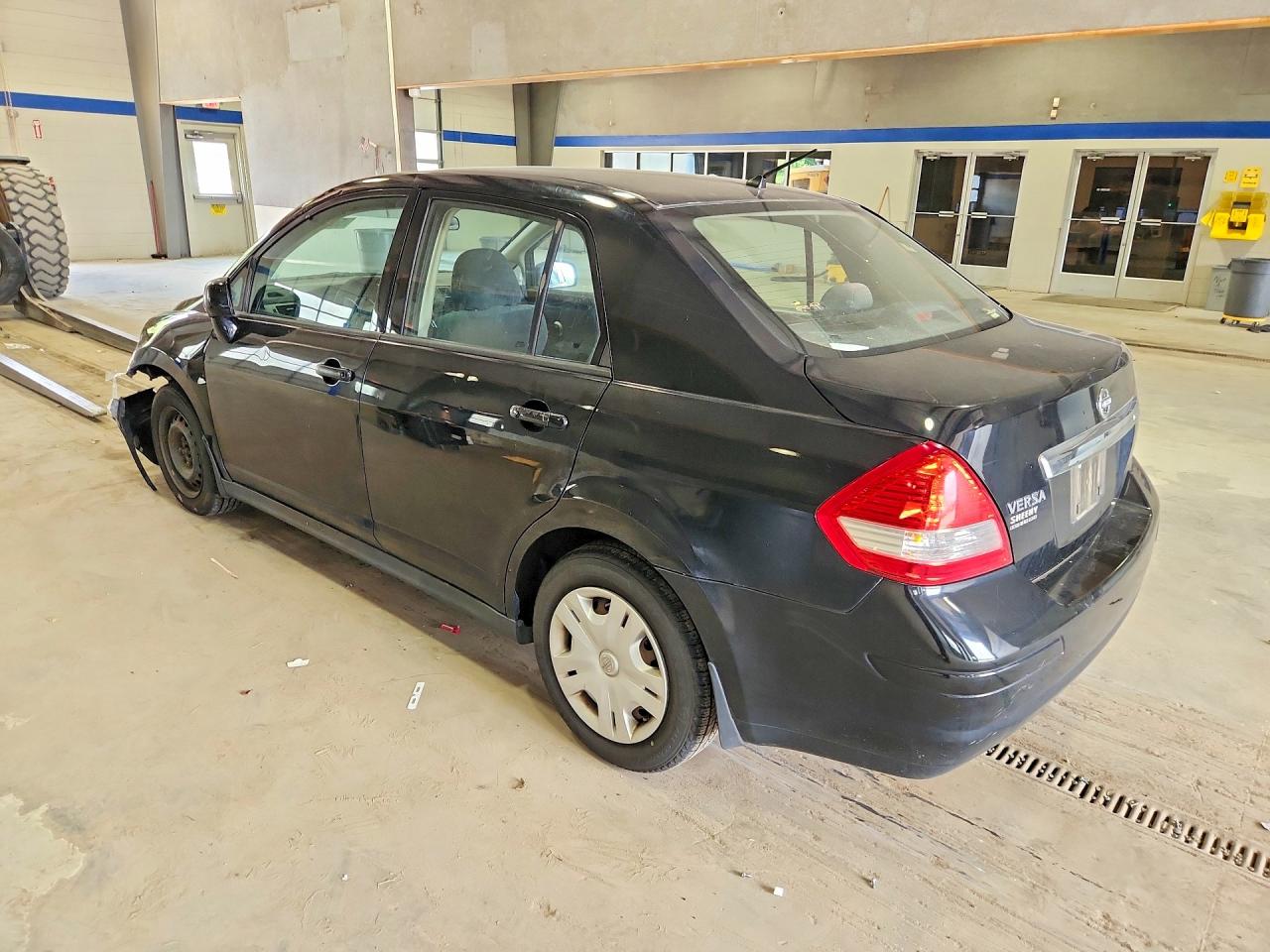 2011 Nissan Versa 1.8 S Black vin: 3N1BC1AP6BL408237