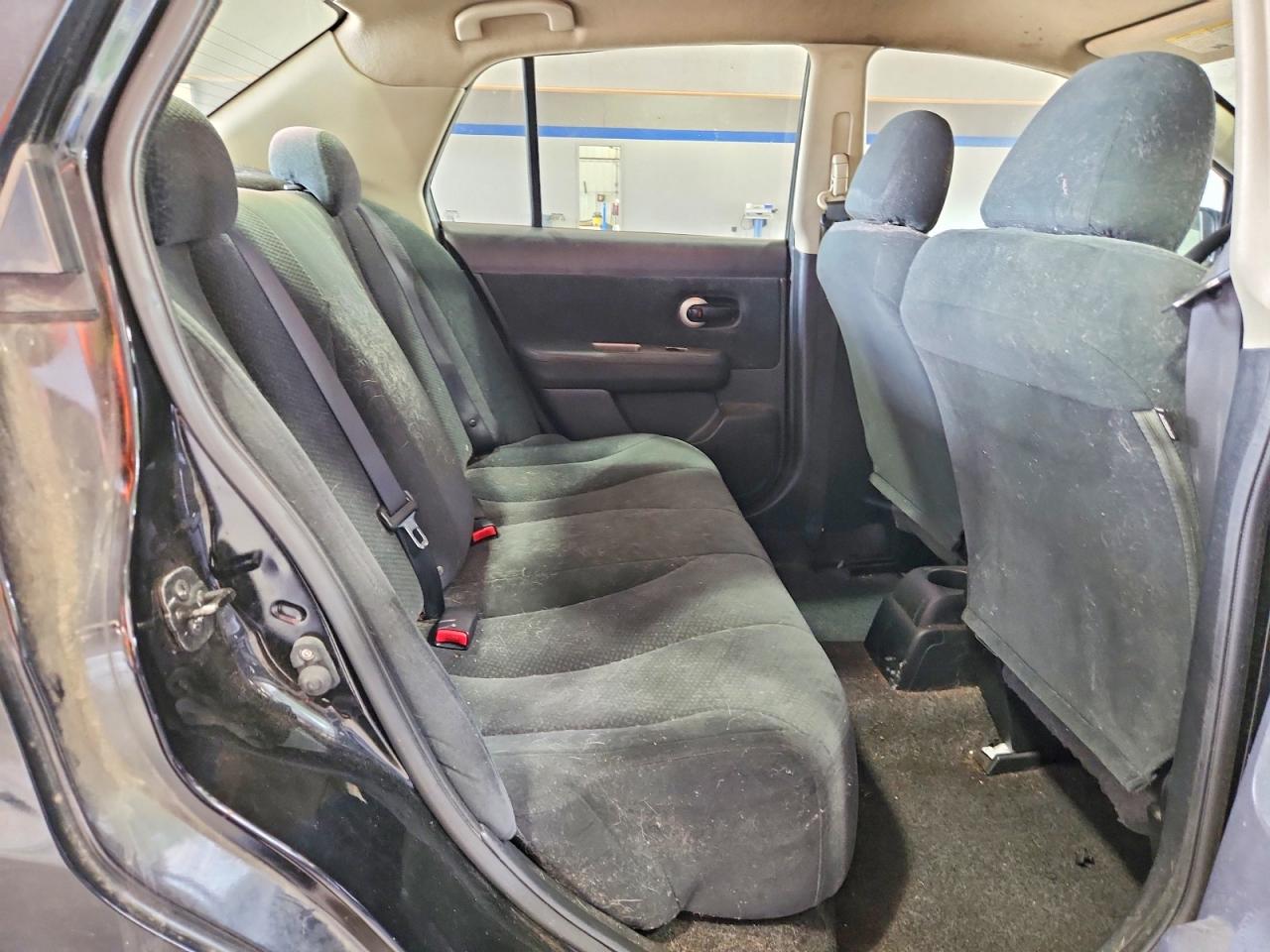 2011 Nissan Versa 1.8 S Black vin: 3N1BC1AP6BL408237