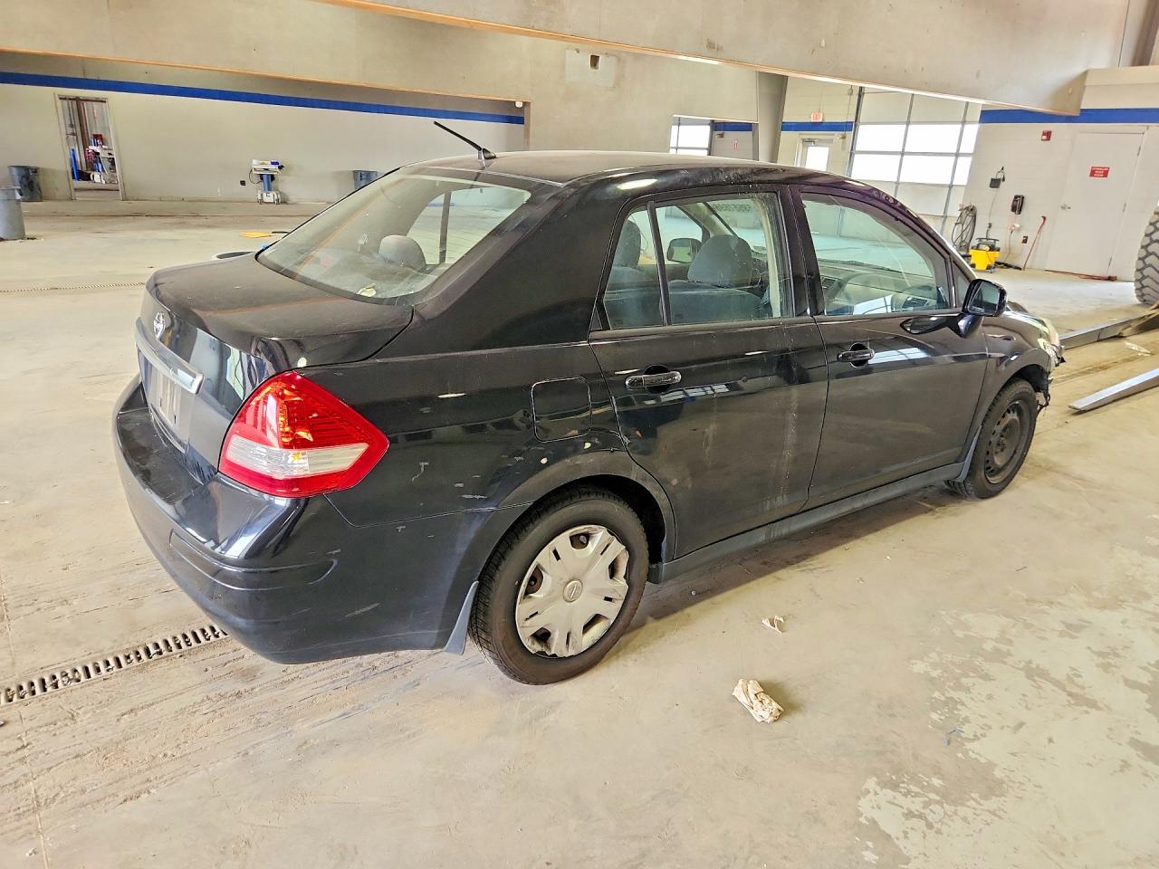 2011 Nissan Versa 1.8 S Black vin: 3N1BC1AP6BL408237