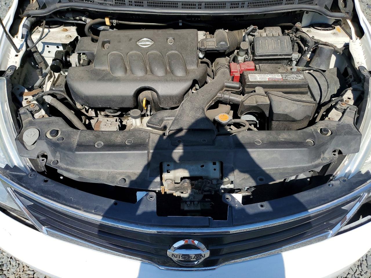 2010 Nissan Versa 1.8 S White vin: 3N1BC1AP7AL412246
