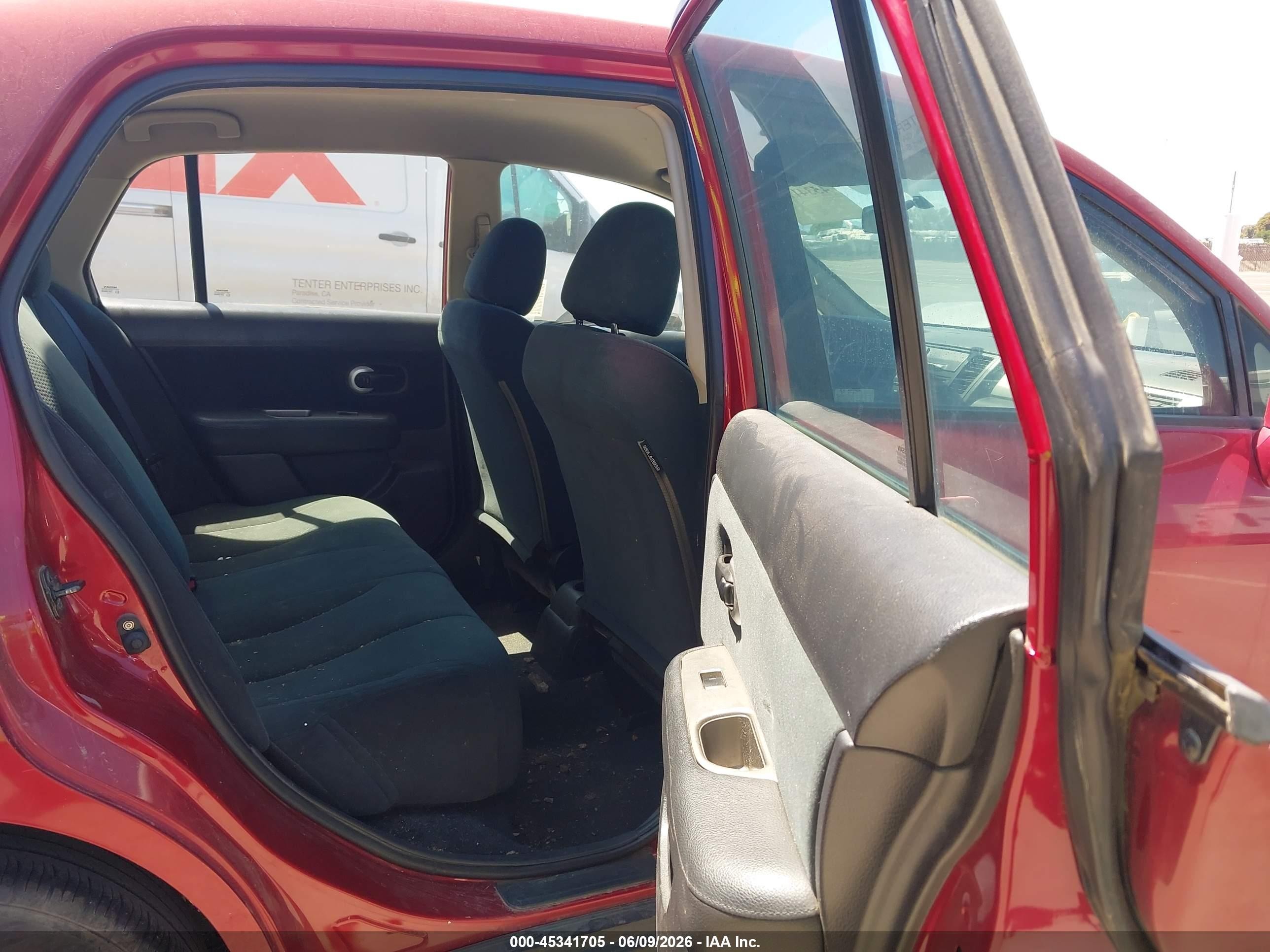 2010 Nissan Versa 1.8s Burgundy vin: 3N1BC1AP7AL431749