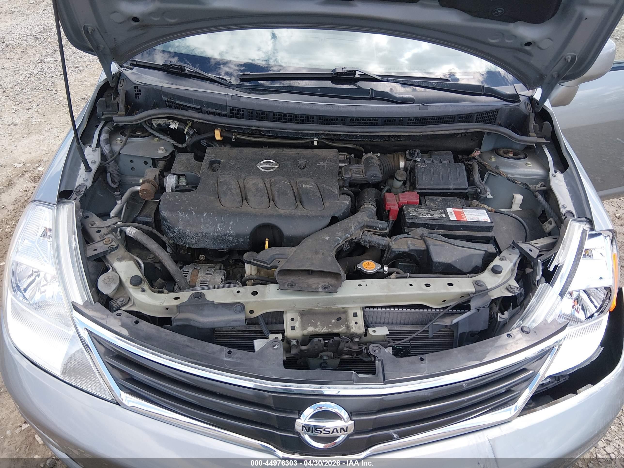 2011 Nissan Versa 1.8s Gray vin: 3N1BC1AP7BL445099