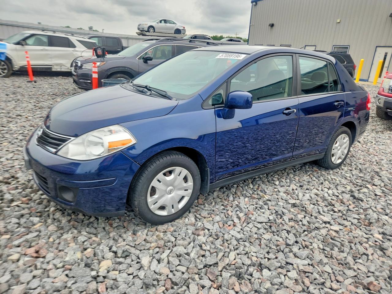 2010 Nissan Versa 1.8 S Blue vin: 3N1BC1AP8AL428469