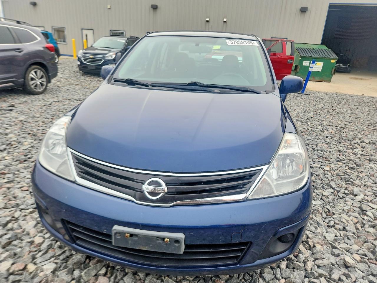 2010 Nissan Versa 1.8 S Blue vin: 3N1BC1AP8AL428469