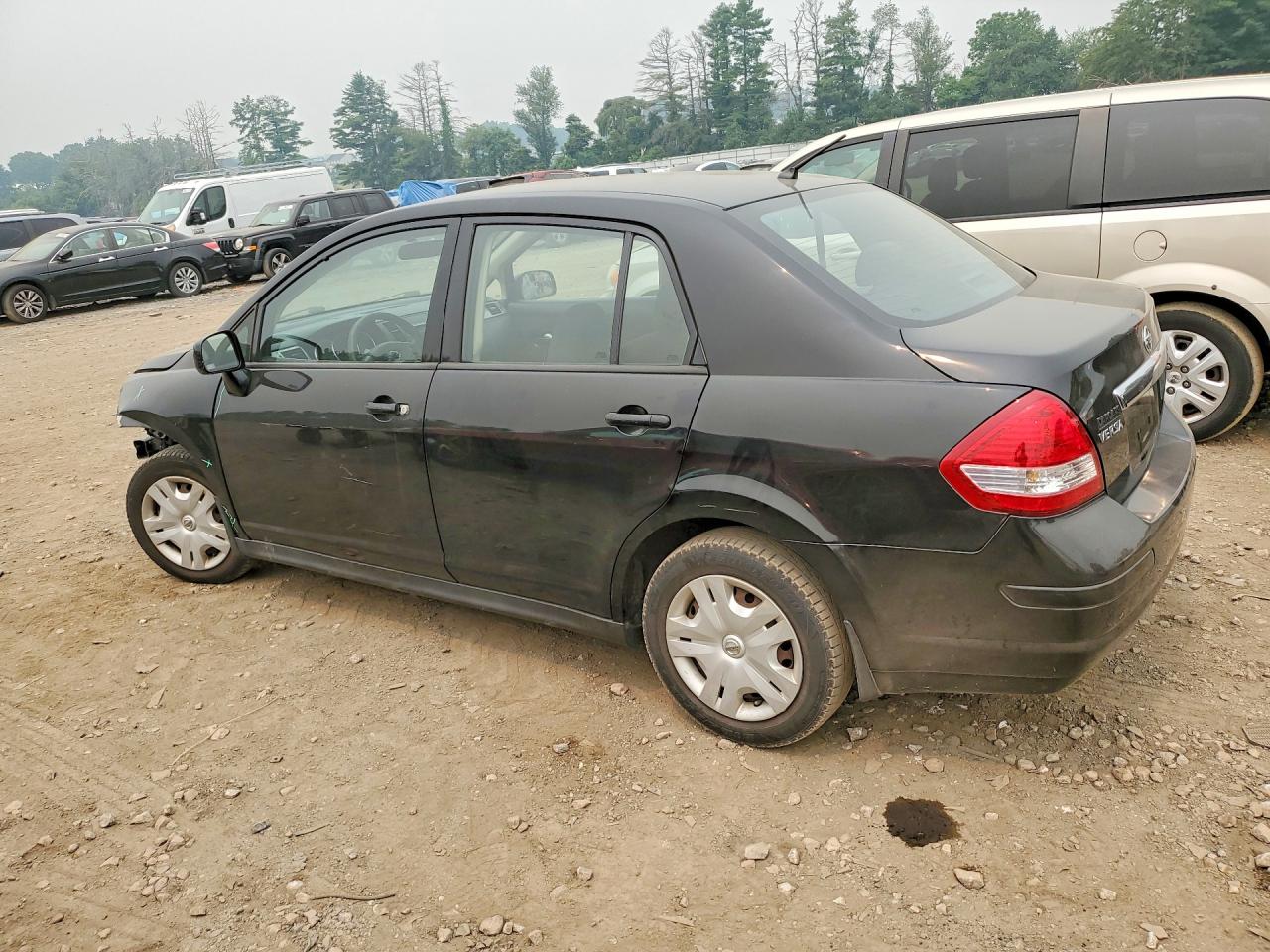 2011 Nissan Versa 1.8 S Black vin: 3N1BC1AP8BL422527