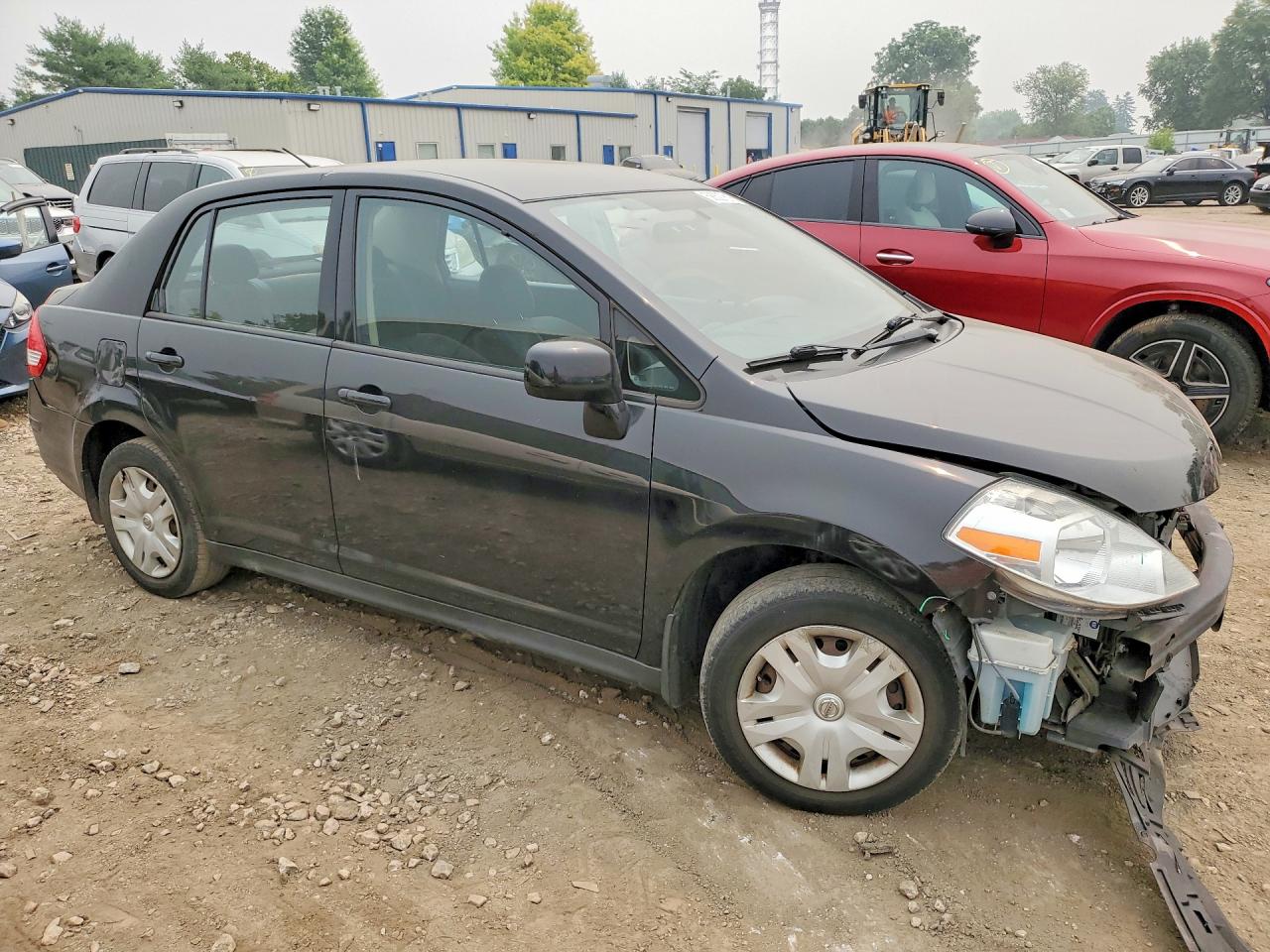 2011 Nissan Versa 1.8 S Black vin: 3N1BC1AP8BL422527