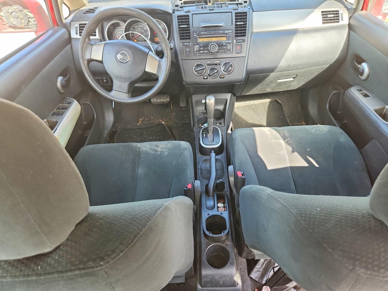 2011 Nissan Versa 1.8 S Red vin: 3N1BC1AP8BL477043