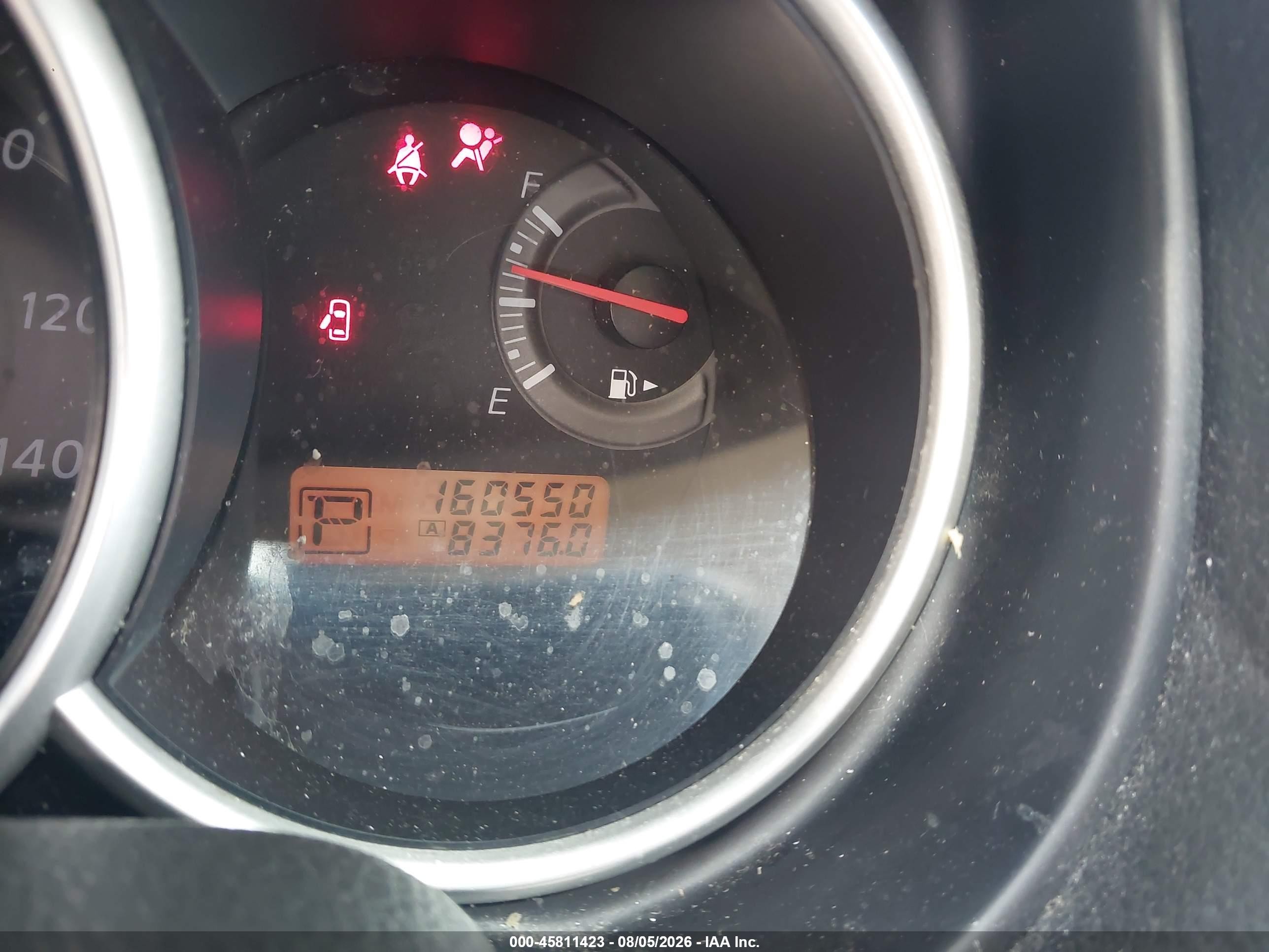 2010 Nissan Versa 1.8s Red vin: 3N1BC1AP9AL378794