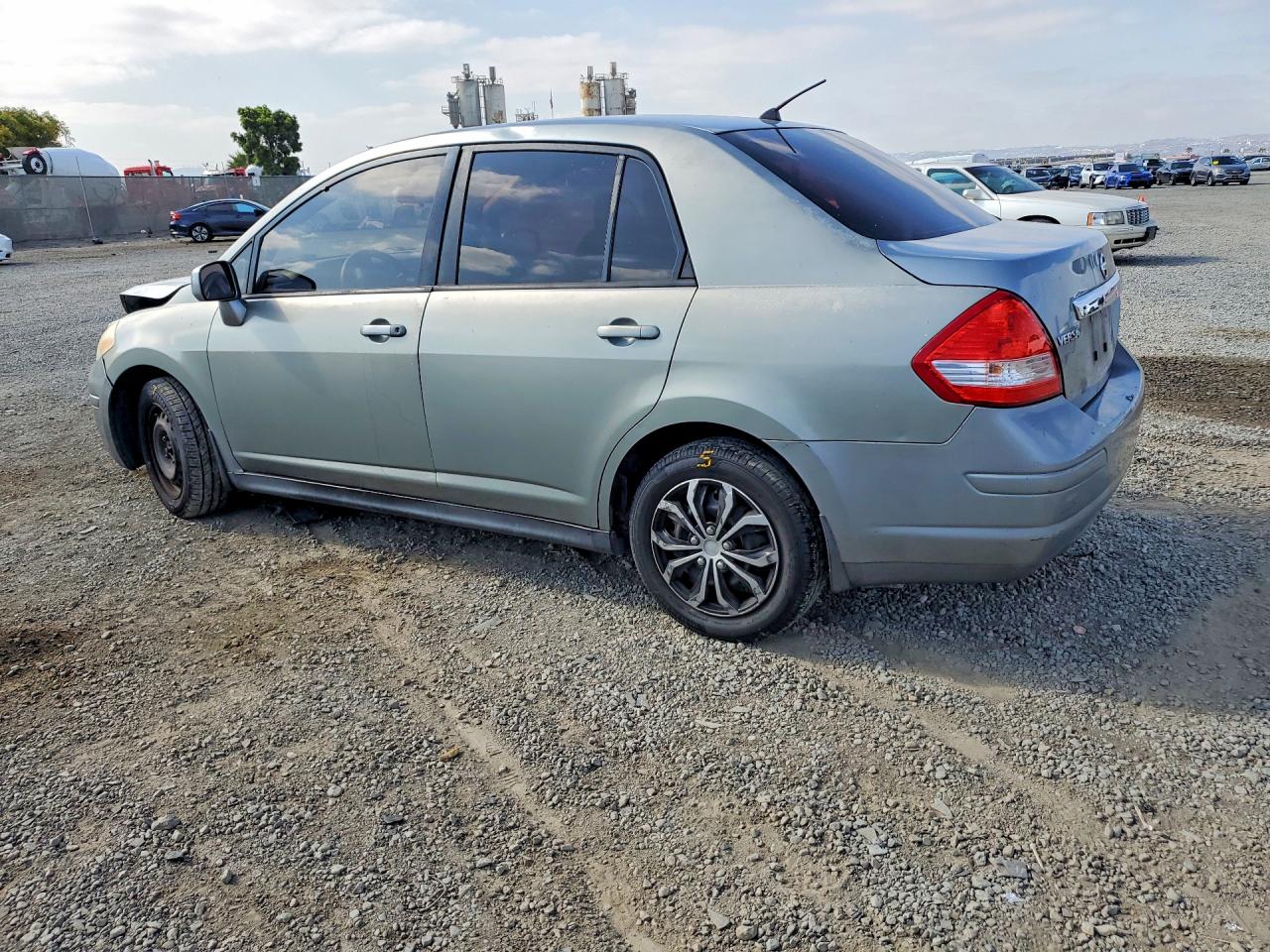 2010 Nissan Versa 1.8 S Gray vin: 3N1BC1AP9AL451470