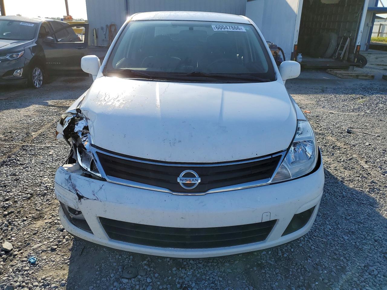 2011 Nissan Versa S White vin: 3N1BC1AP9BL449980