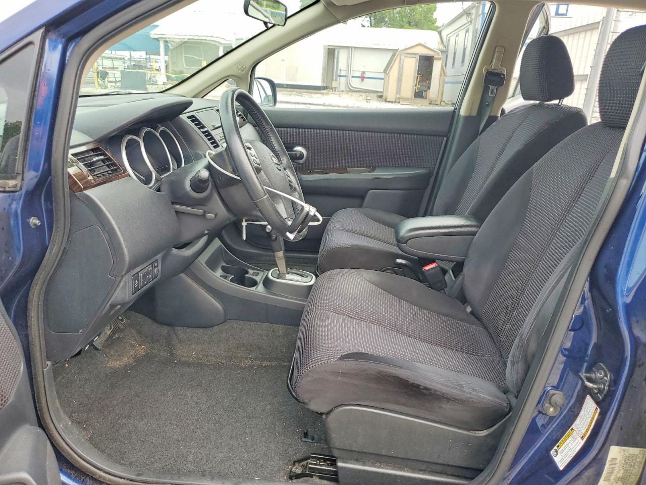 2010 Nissan Versa 1.8 S Blue vin: 3N1BC1APXAL361471