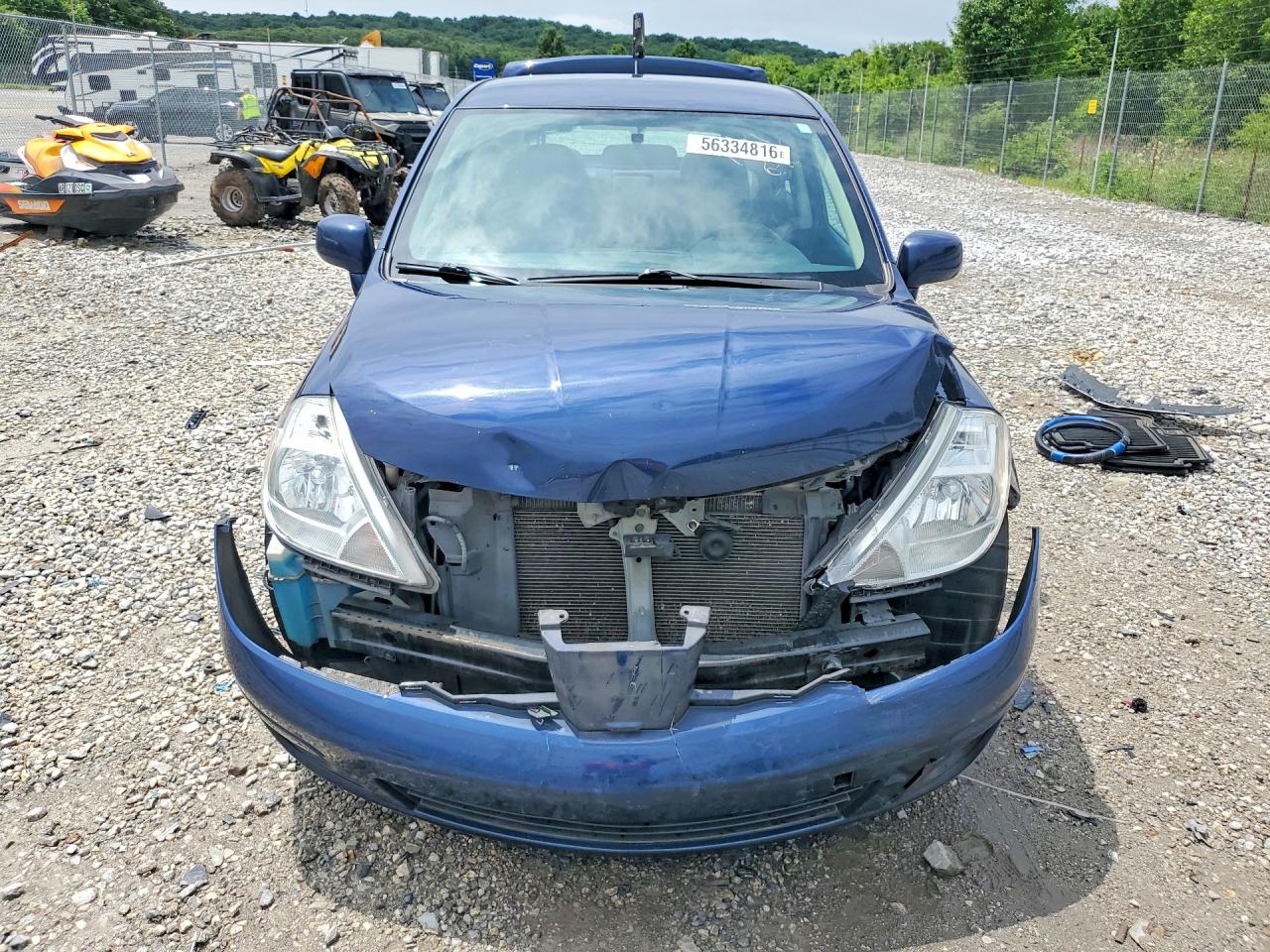 2010 Nissan Versa 1.8 S Blue vin: 3N1BC1APXAL361471