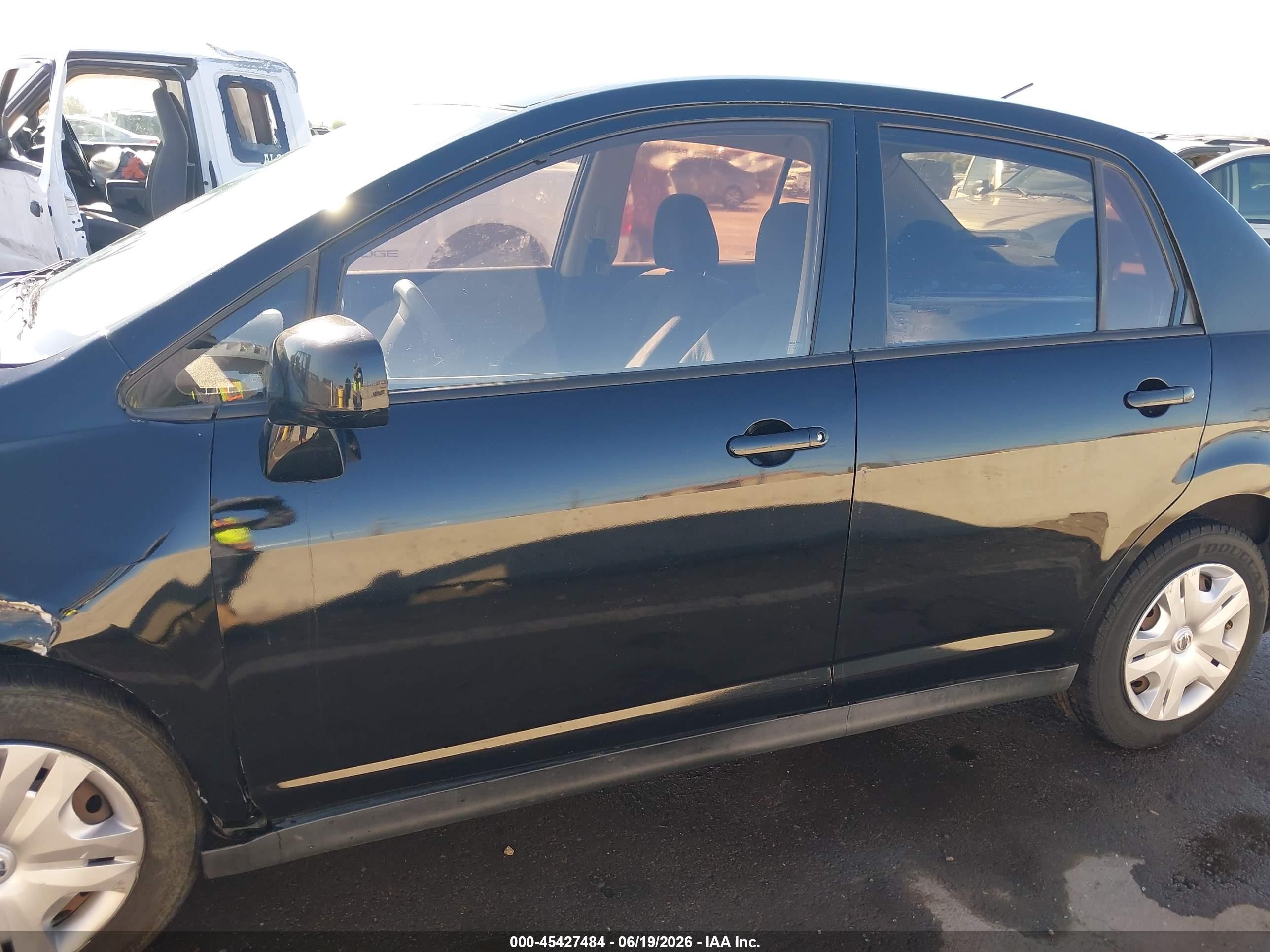 2010 Nissan Versa 1.8s Black vin: 3N1BC1APXAL422589