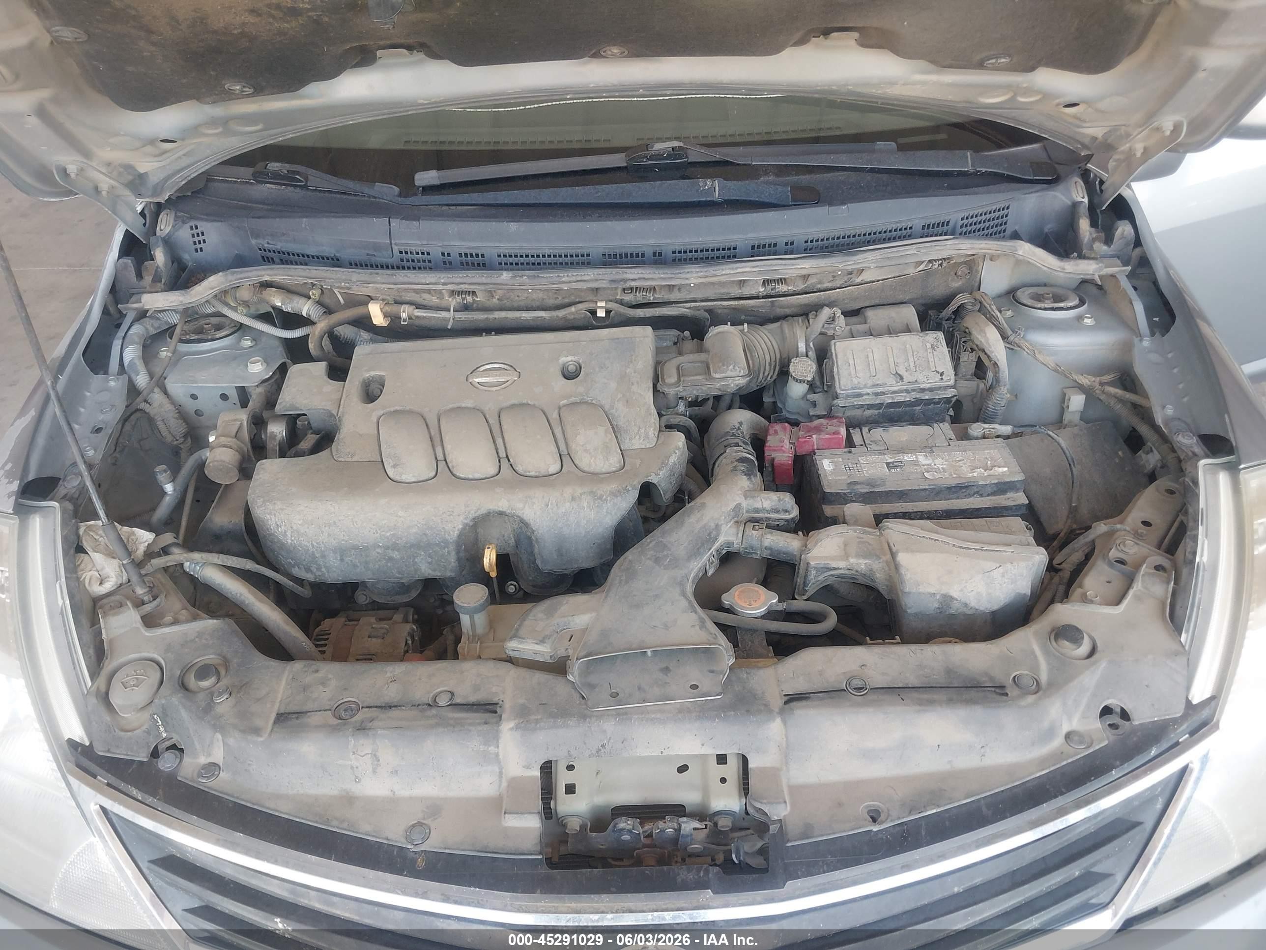 2010 Nissan Versa 1.8s Silver vin: 3N1BC1APXAL424388