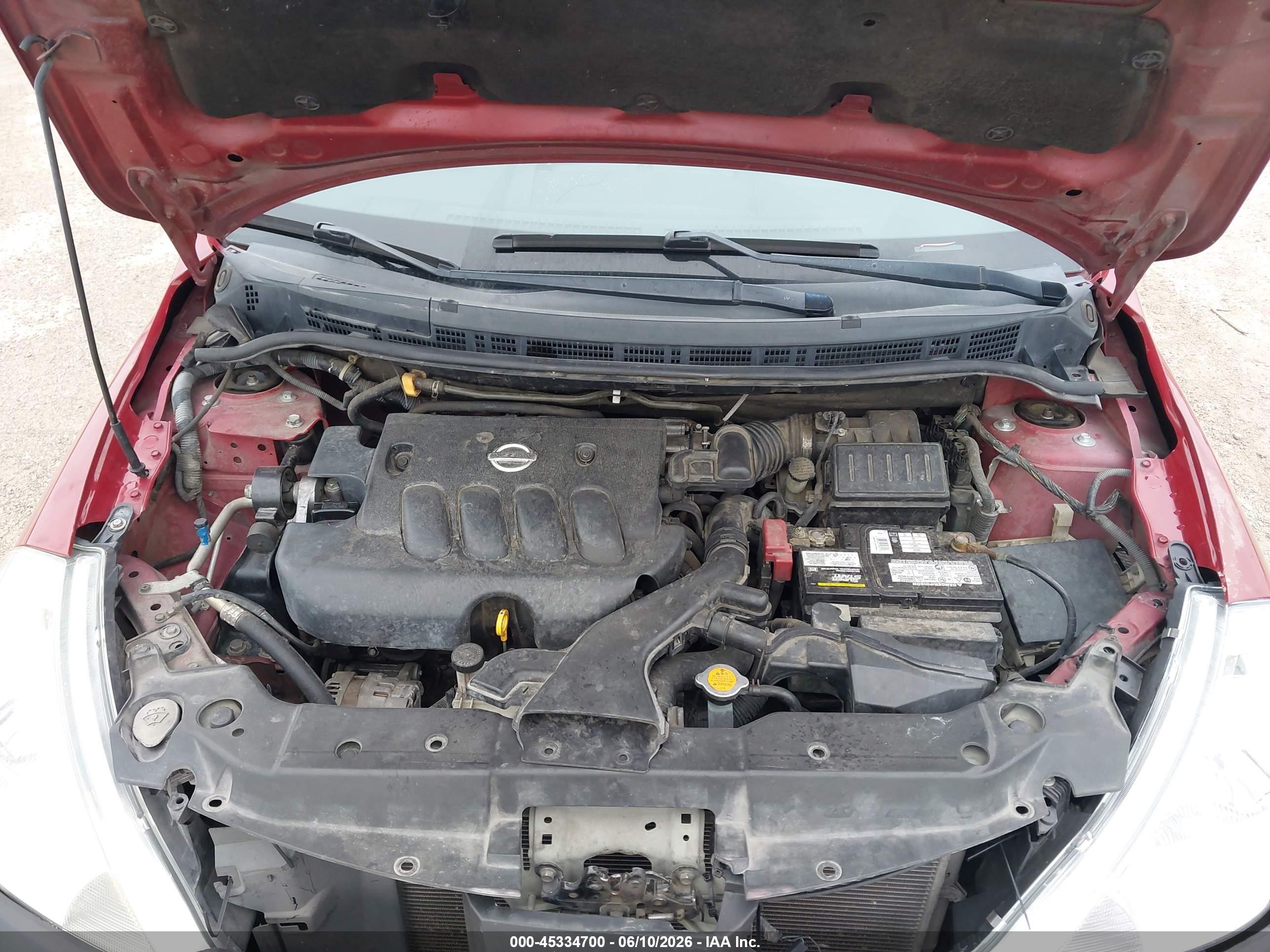 2011 Nissan Versa 1.8s Red vin: 3N1BC1APXBL446246