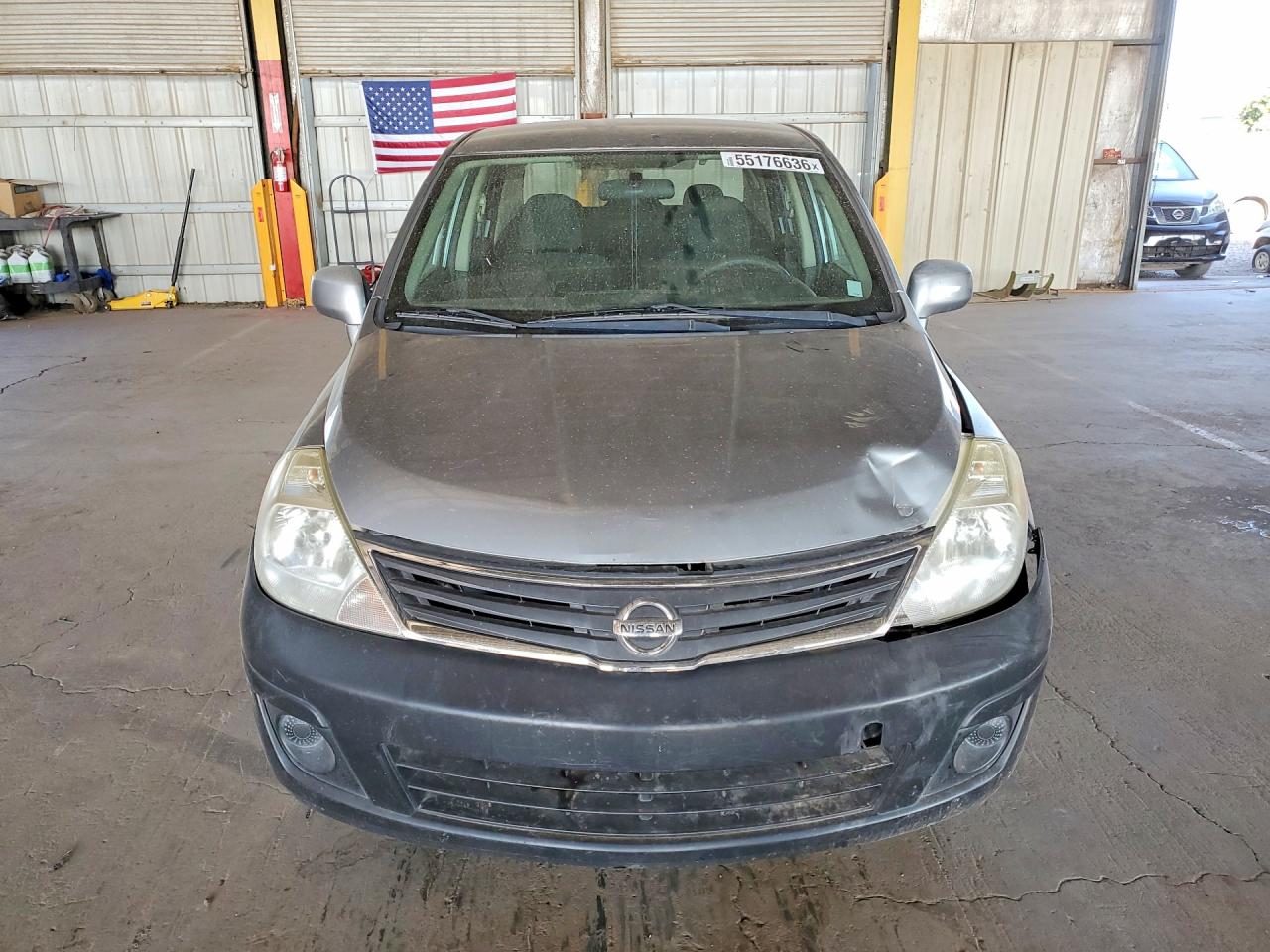 2011 Nissan Versa 1.8 S Gray vin: 3N1BC1APXBL463998