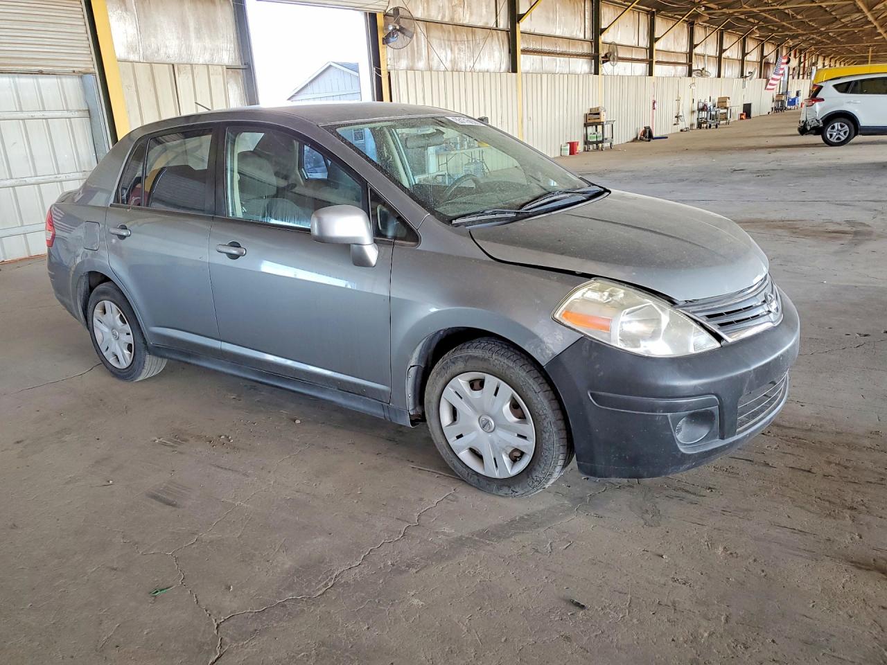2011 Nissan Versa 1.8 S Gray vin: 3N1BC1APXBL463998