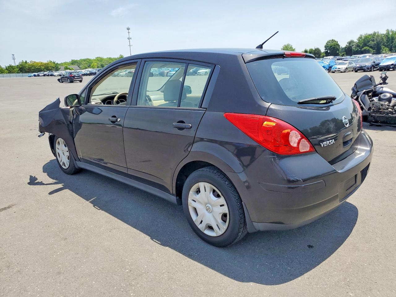 2010 Nissan Versa 1.8 Sl Black vin: 3N1BC1CP0AL459471