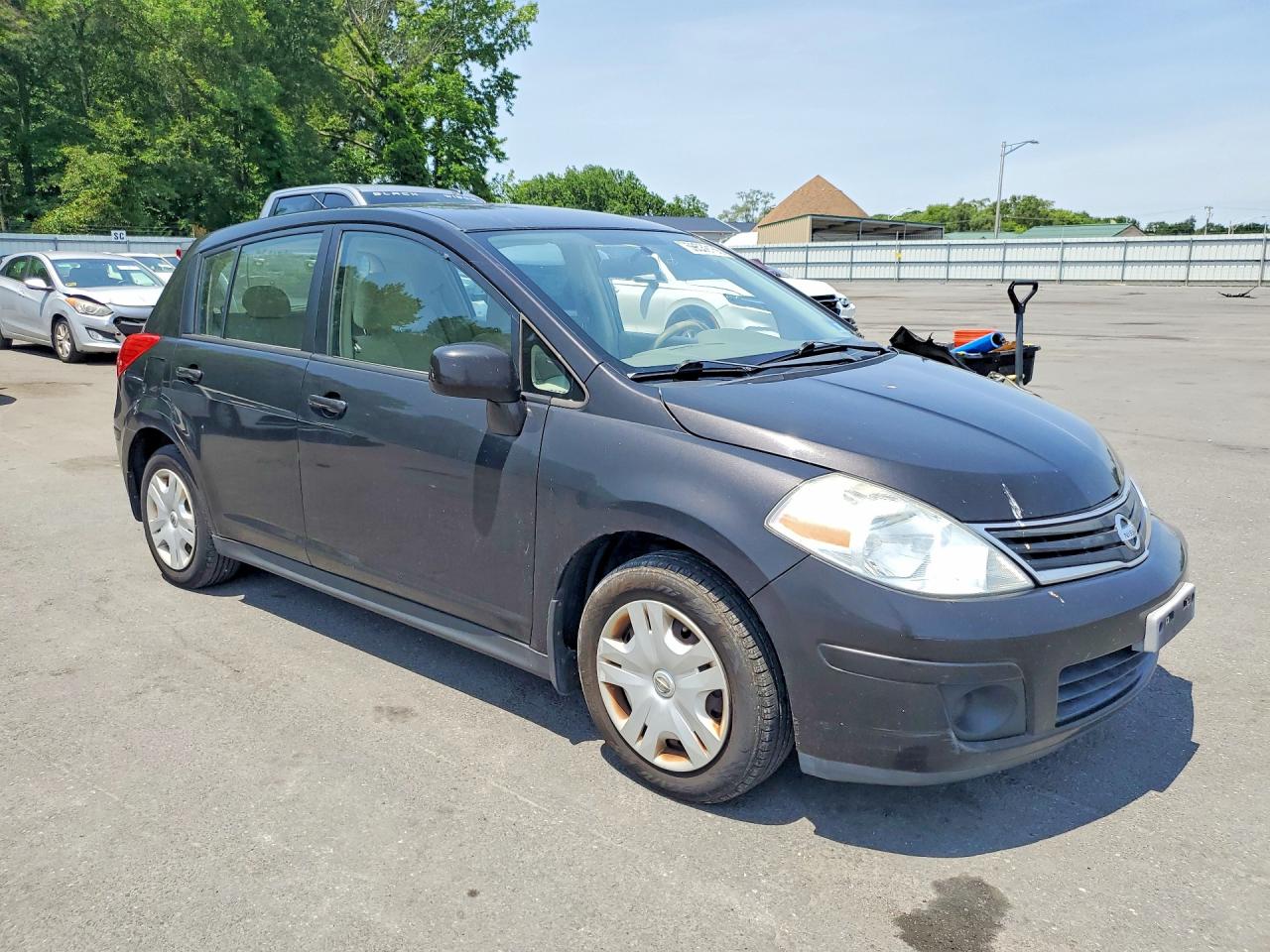 2010 Nissan Versa 1.8 Sl Black vin: 3N1BC1CP0AL459471