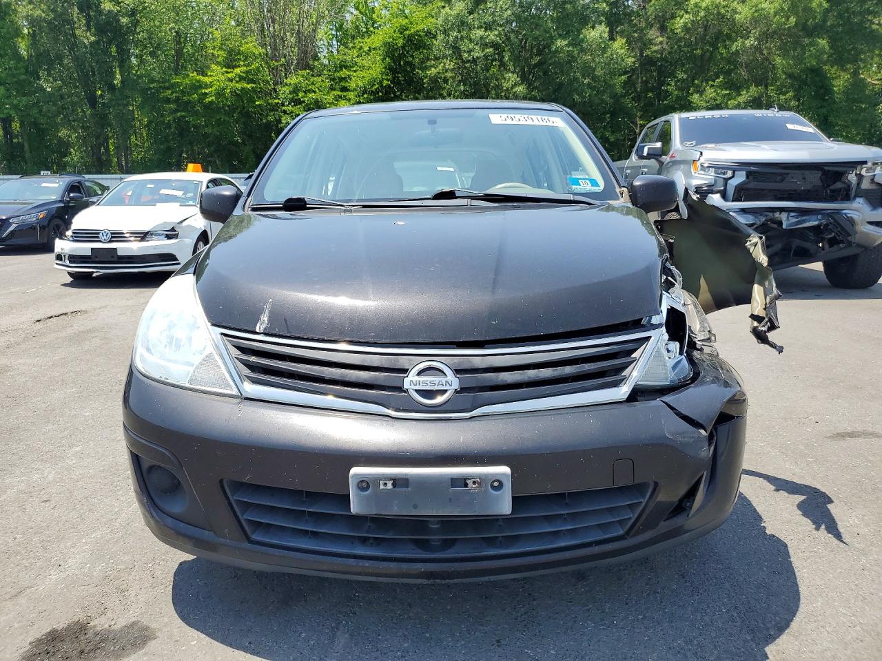 2010 Nissan Versa 1.8 Sl Black vin: 3N1BC1CP0AL459471