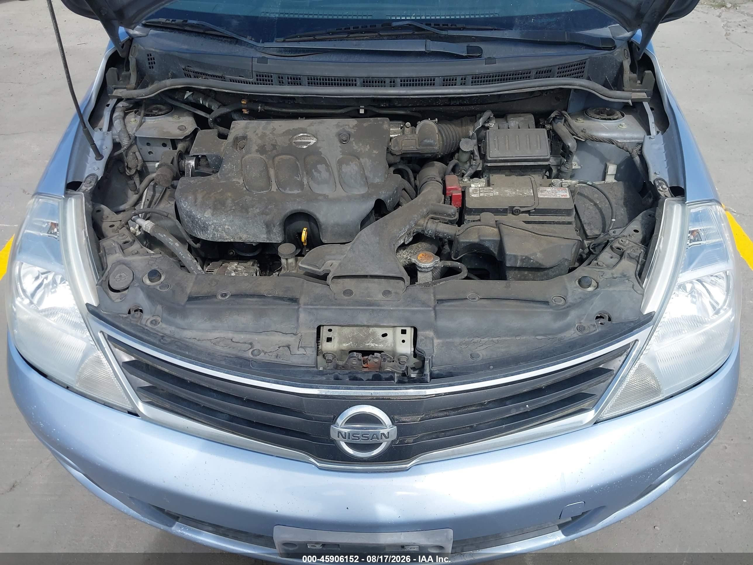 2011 Nissan Versa 1.8s Blue vin: 3N1BC1CP0BL384062