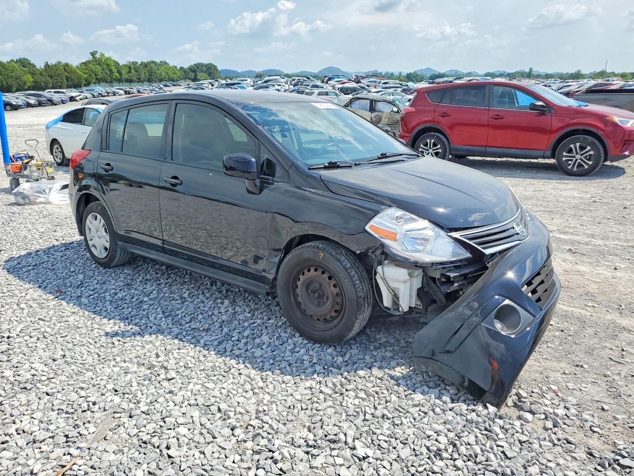 2011 Nissan Versa 1.8 S Black vin: 3N1BC1CP0BL390735