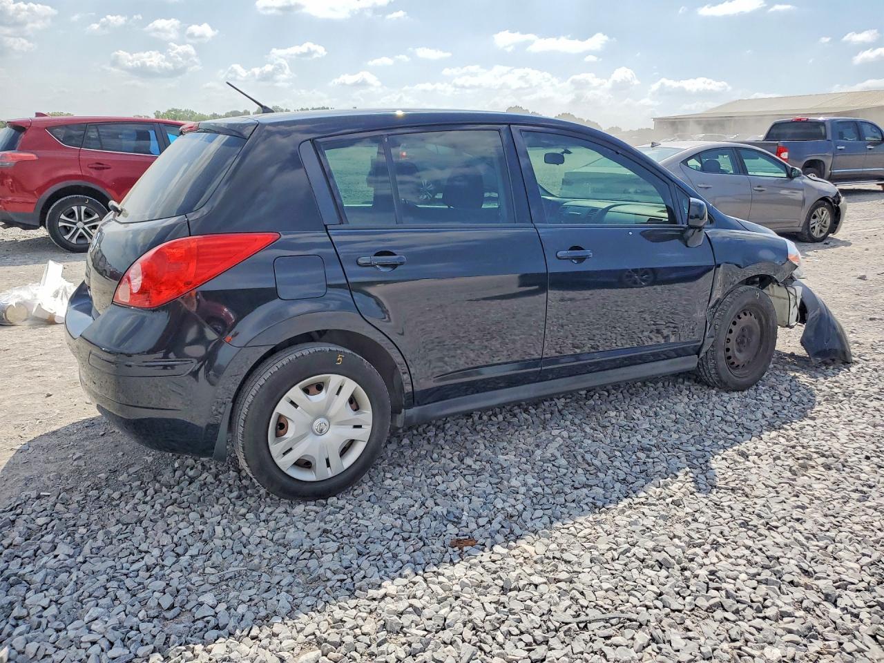 2011 Nissan Versa 1.8 S Black vin: 3N1BC1CP0BL390735