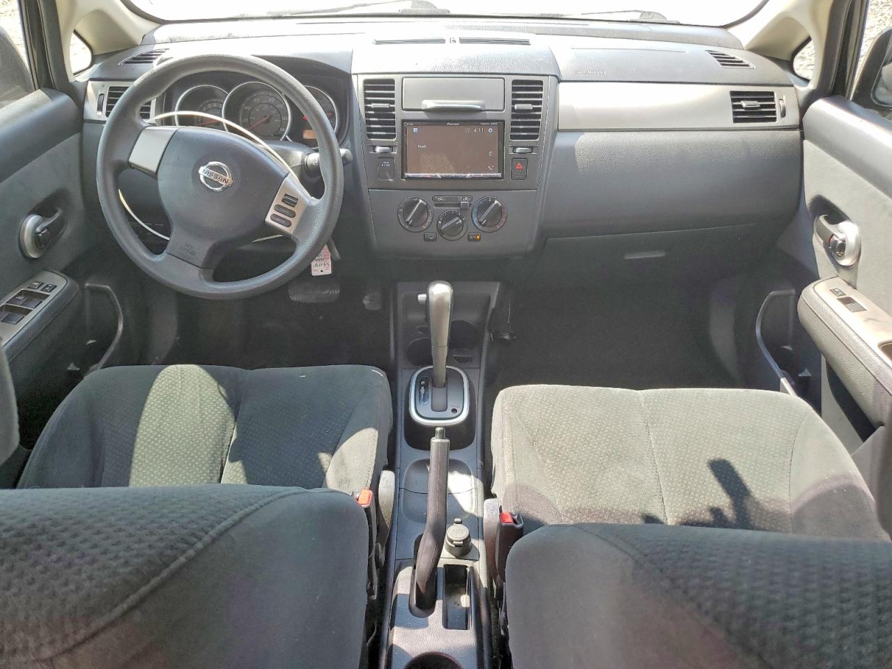 2011 Nissan Versa 1.8 S Black vin: 3N1BC1CP0BL390735