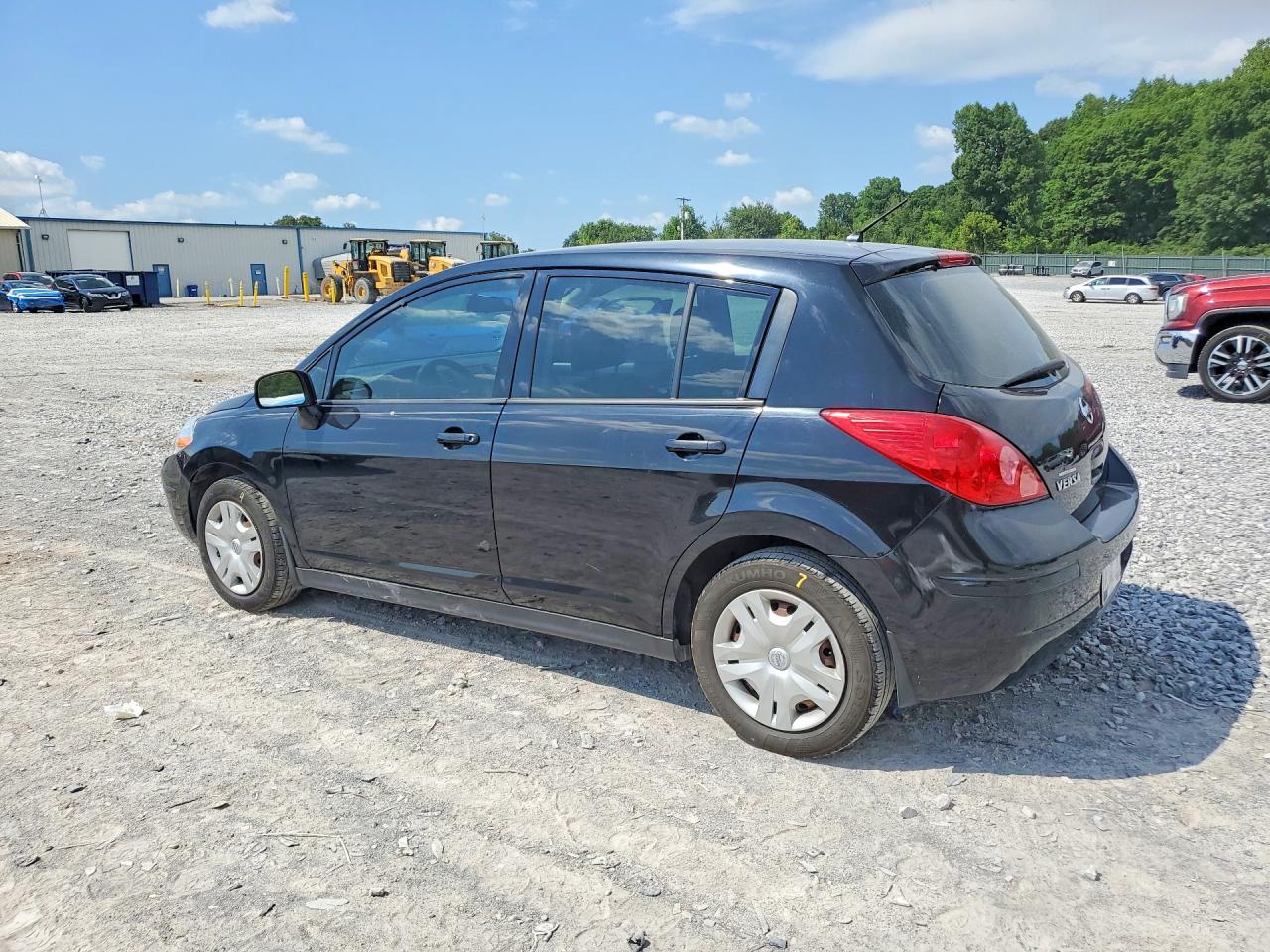 2011 Nissan Versa 1.8 S Black vin: 3N1BC1CP0BL390735