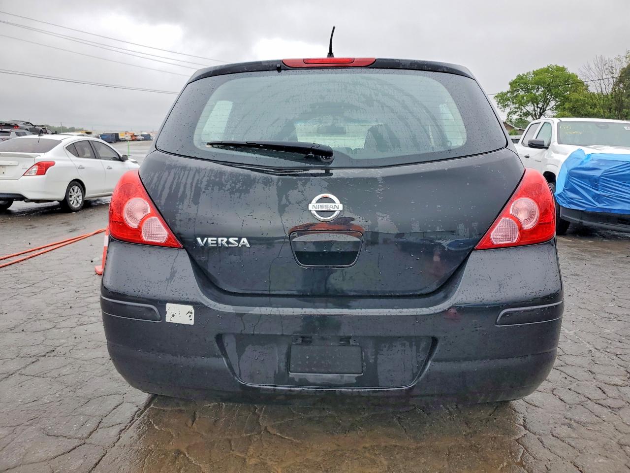 2011 Nissan Versa 1.8 S Black vin: 3N1BC1CP0BL393277