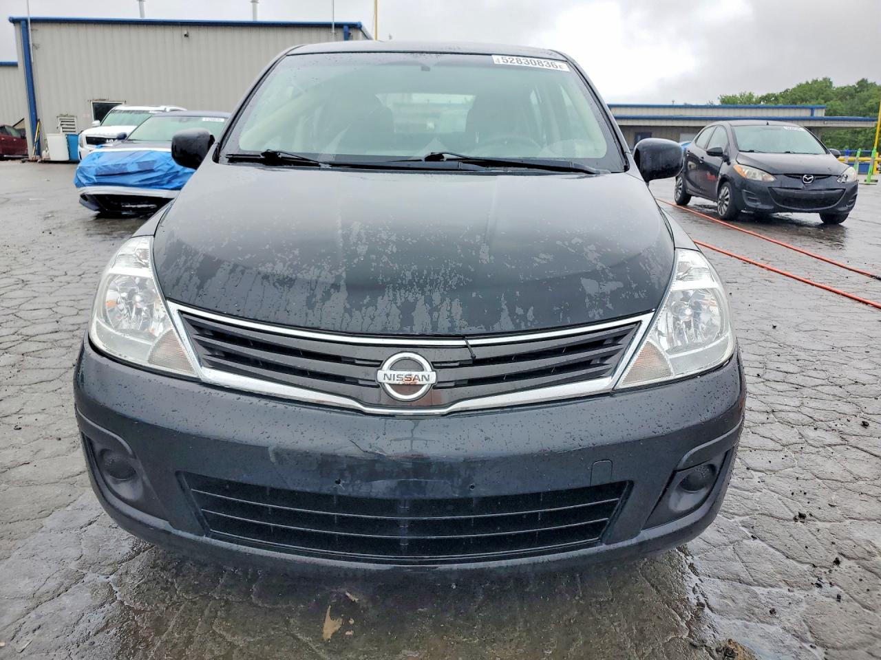 2011 Nissan Versa 1.8 S Black vin: 3N1BC1CP0BL393277