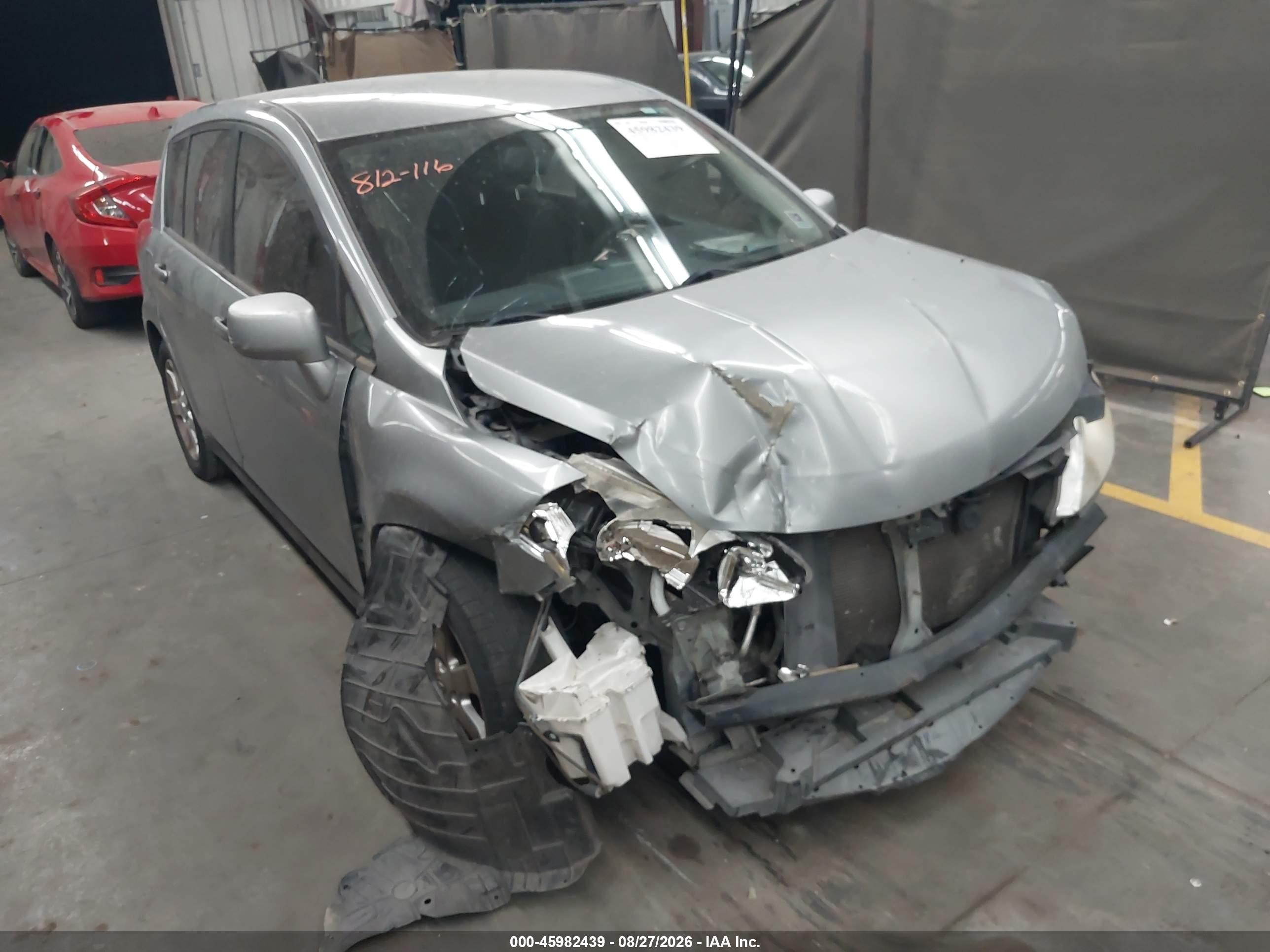 2011 Nissan Versa 1.8s Gray vin: 3N1BC1CP0BL411096