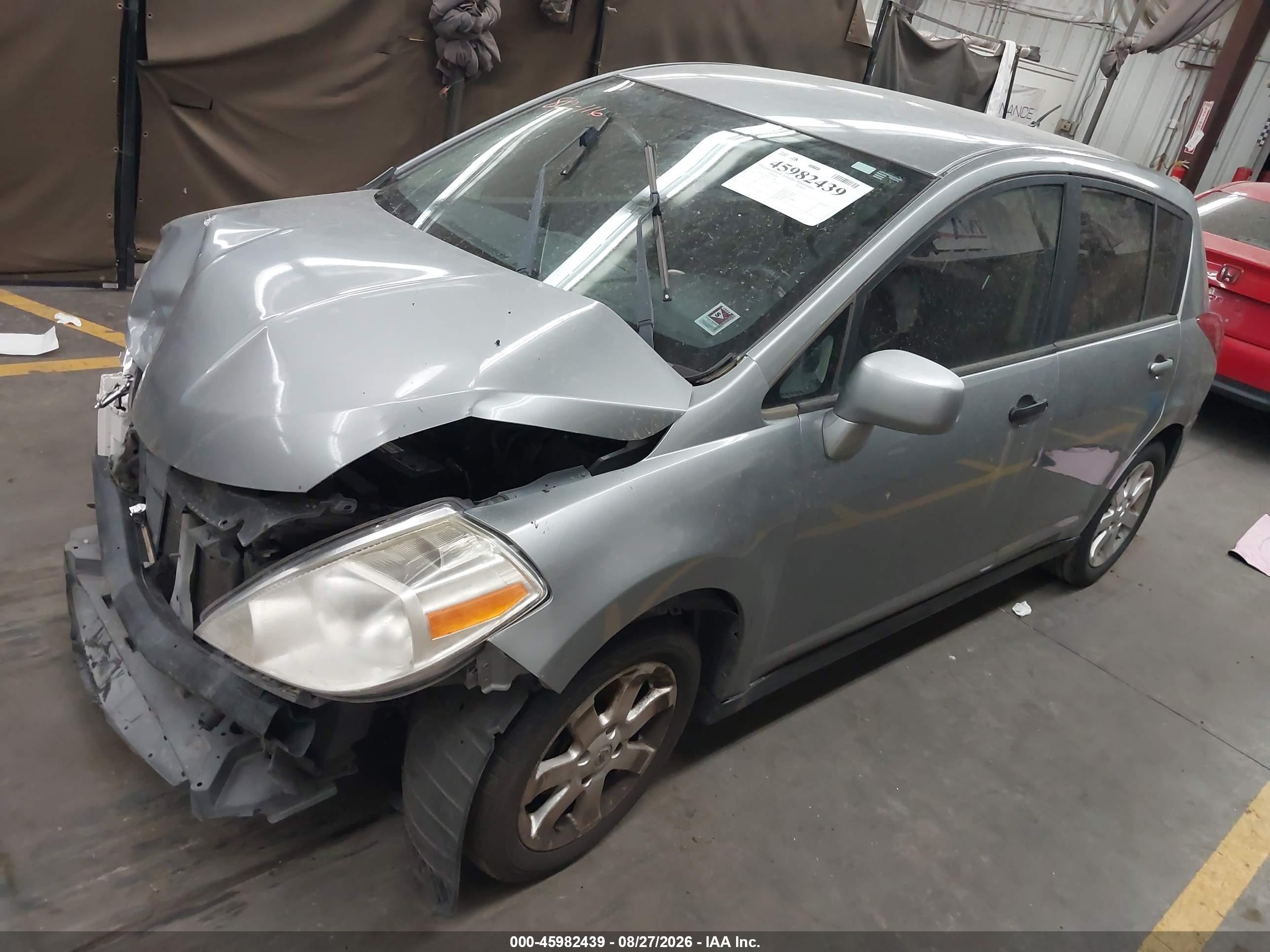 2011 Nissan Versa 1.8s Gray vin: 3N1BC1CP0BL411096