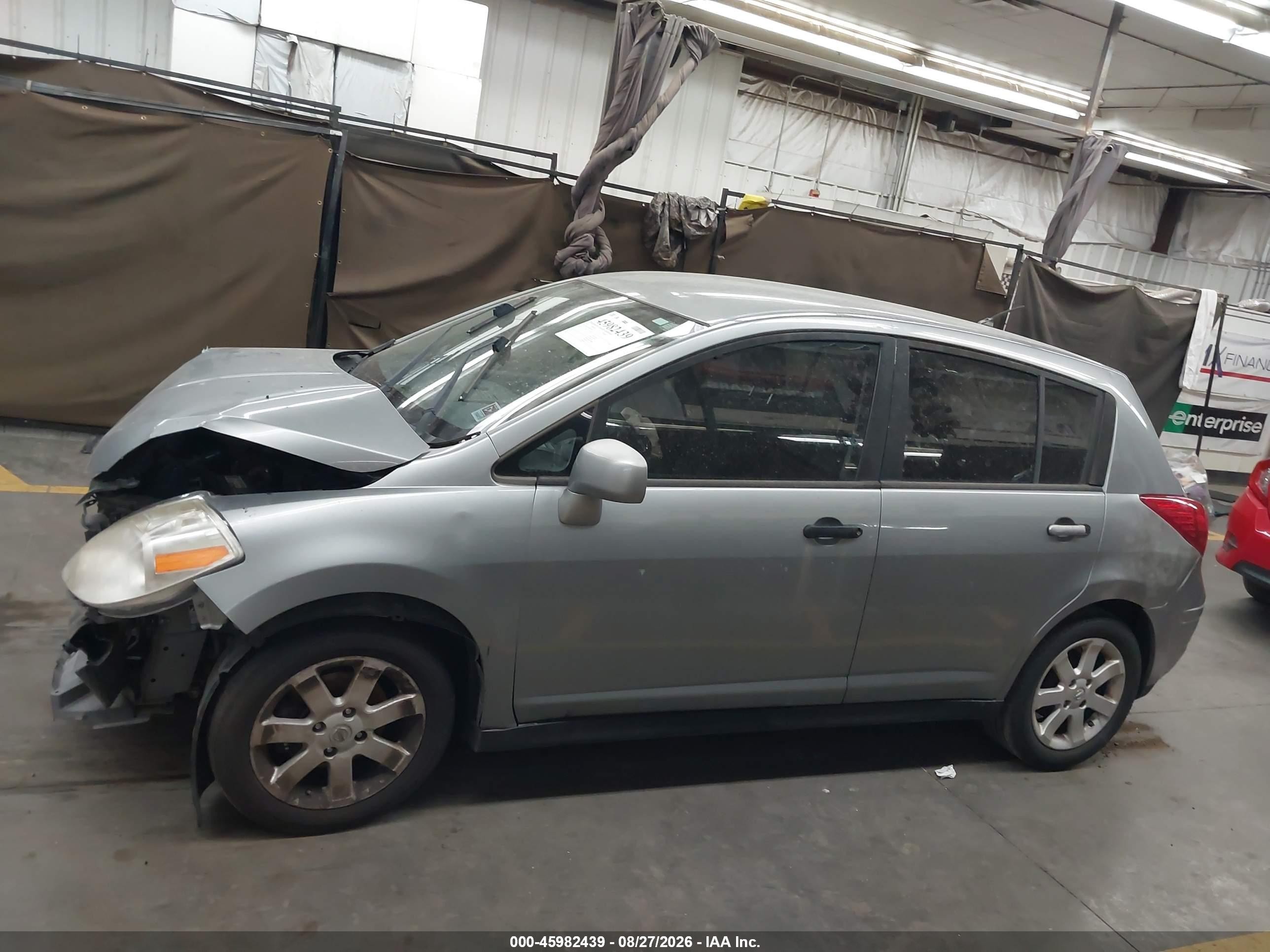 2011 Nissan Versa 1.8s Gray vin: 3N1BC1CP0BL411096