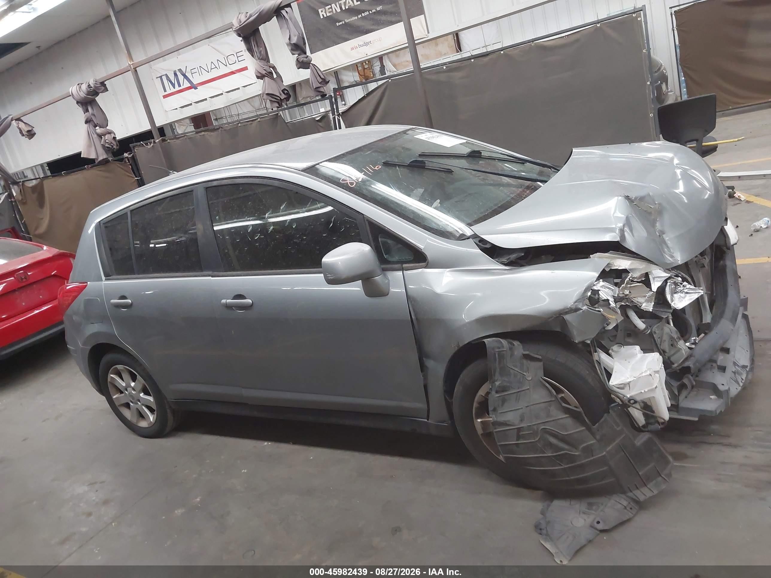 2011 Nissan Versa 1.8s Gray vin: 3N1BC1CP0BL411096