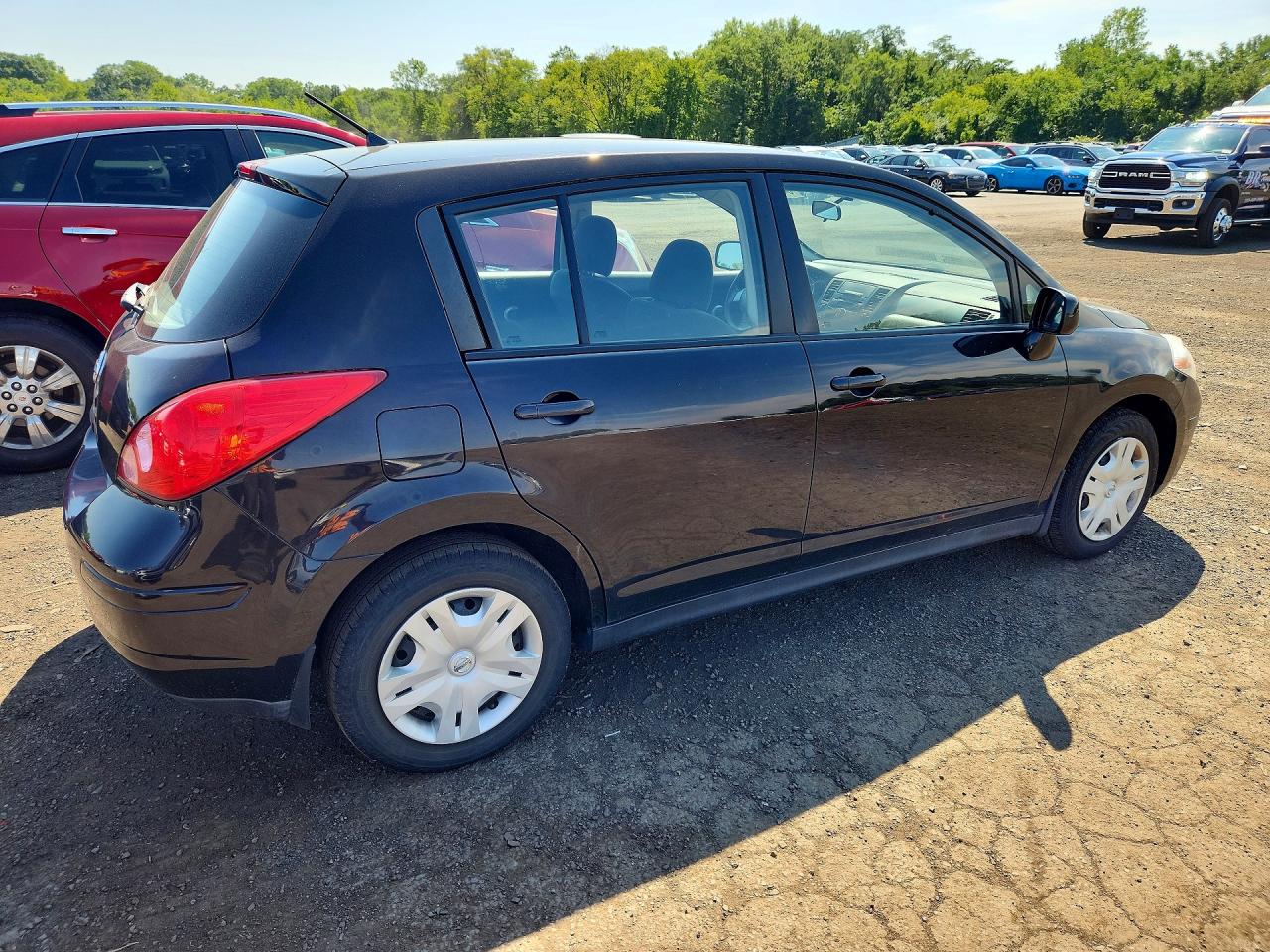 2011 Nissan Versa 1.8 S Black vin: 3N1BC1CP0BL414788