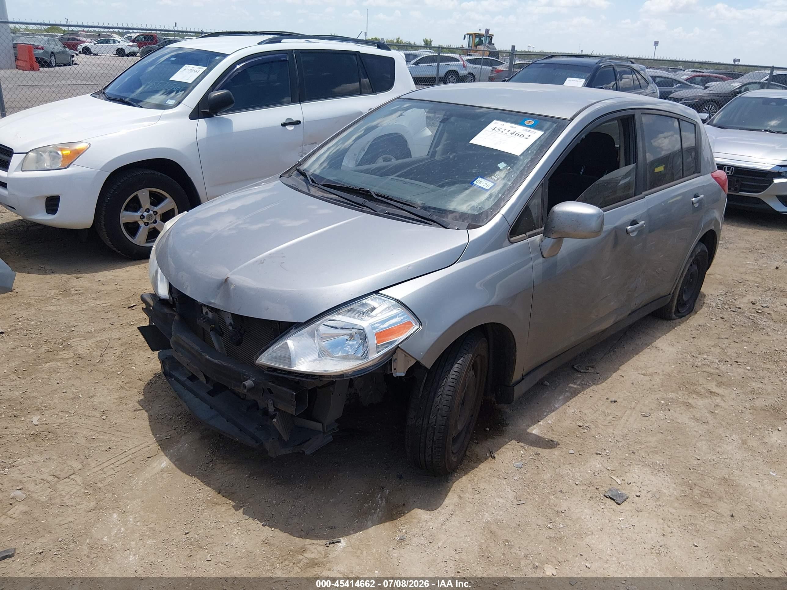 2011 Nissan Versa 1.8s Gray vin: 3N1BC1CP0BL445636